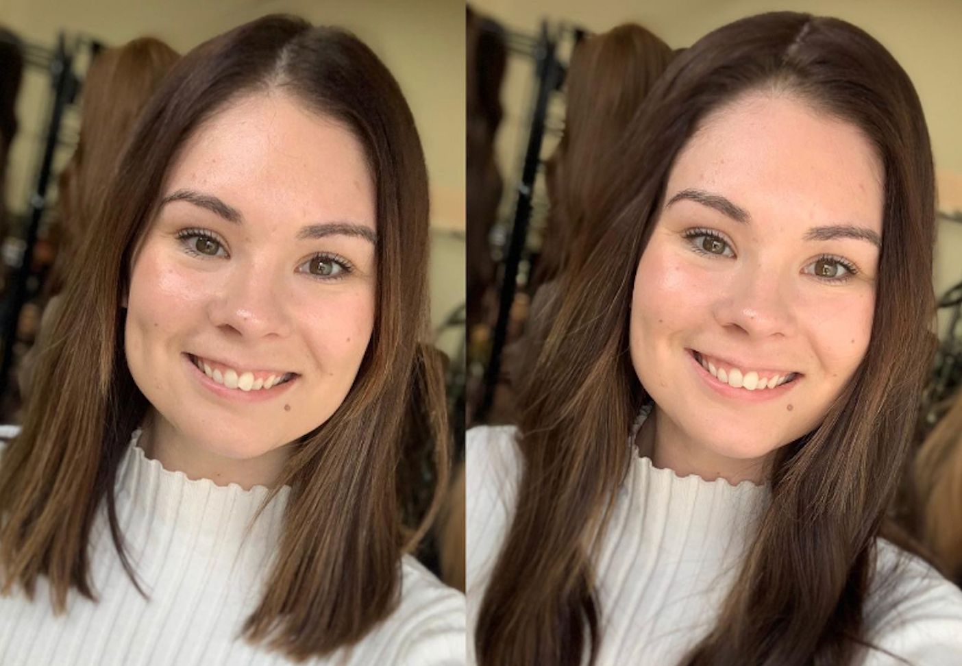 Can you wear a wig if you have hair?