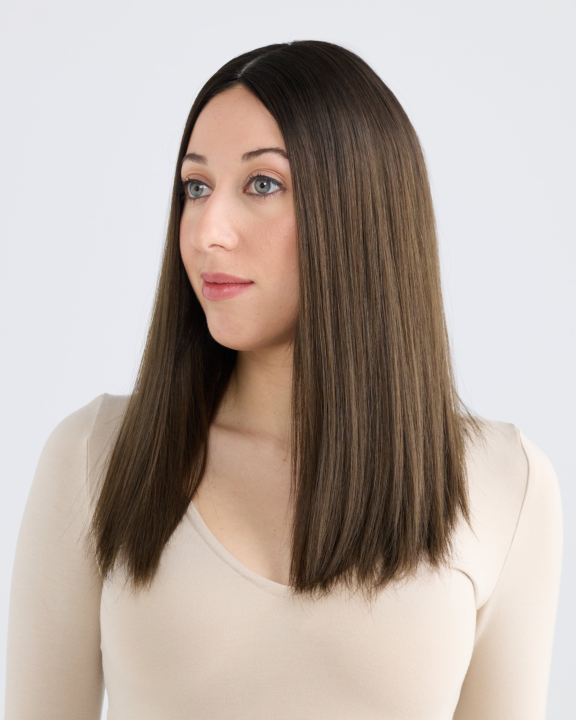 Brunette Glacier // Silk Topper