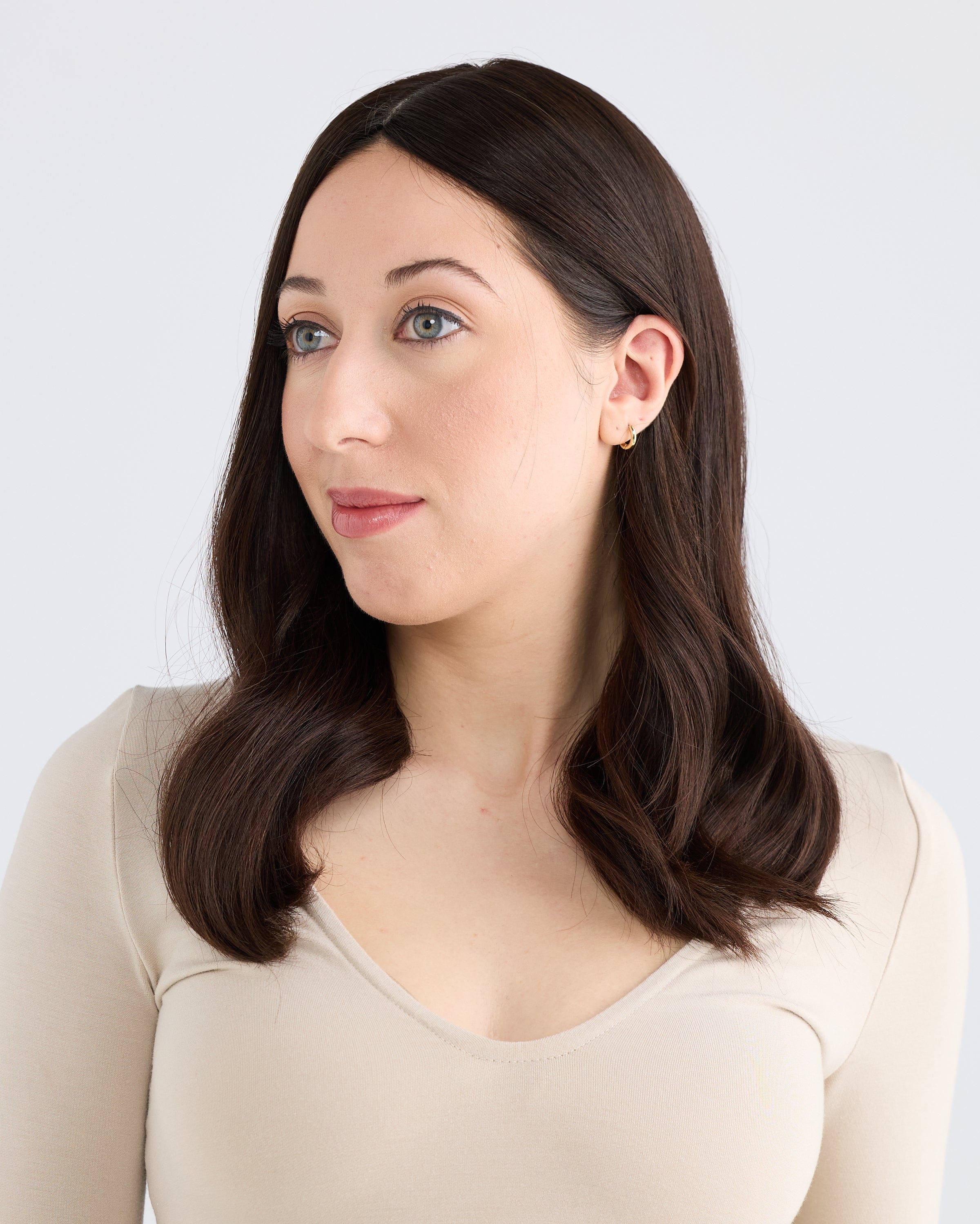 Cacao Swirl // Silk Topper