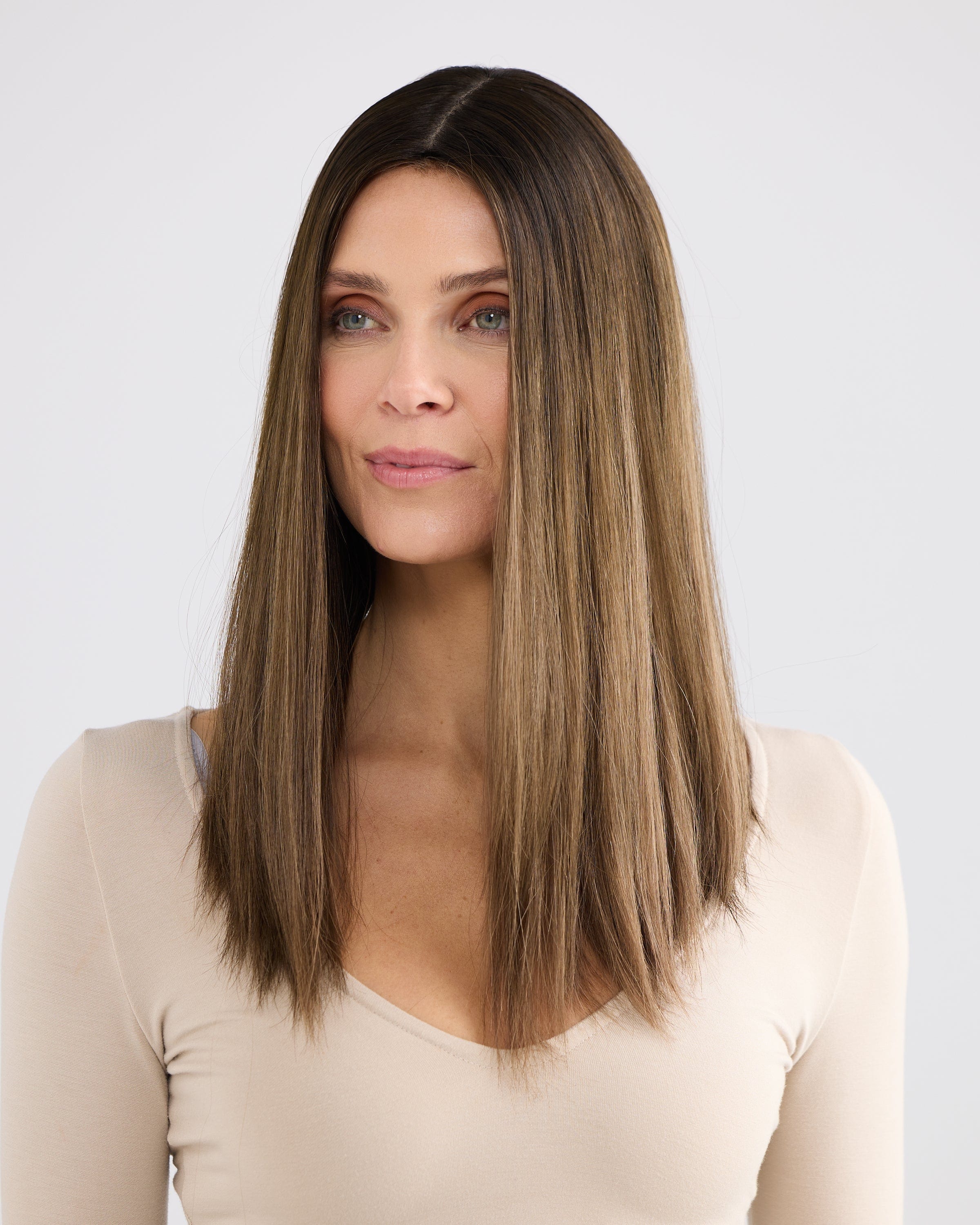 Glazed Truffle // Silk Topper