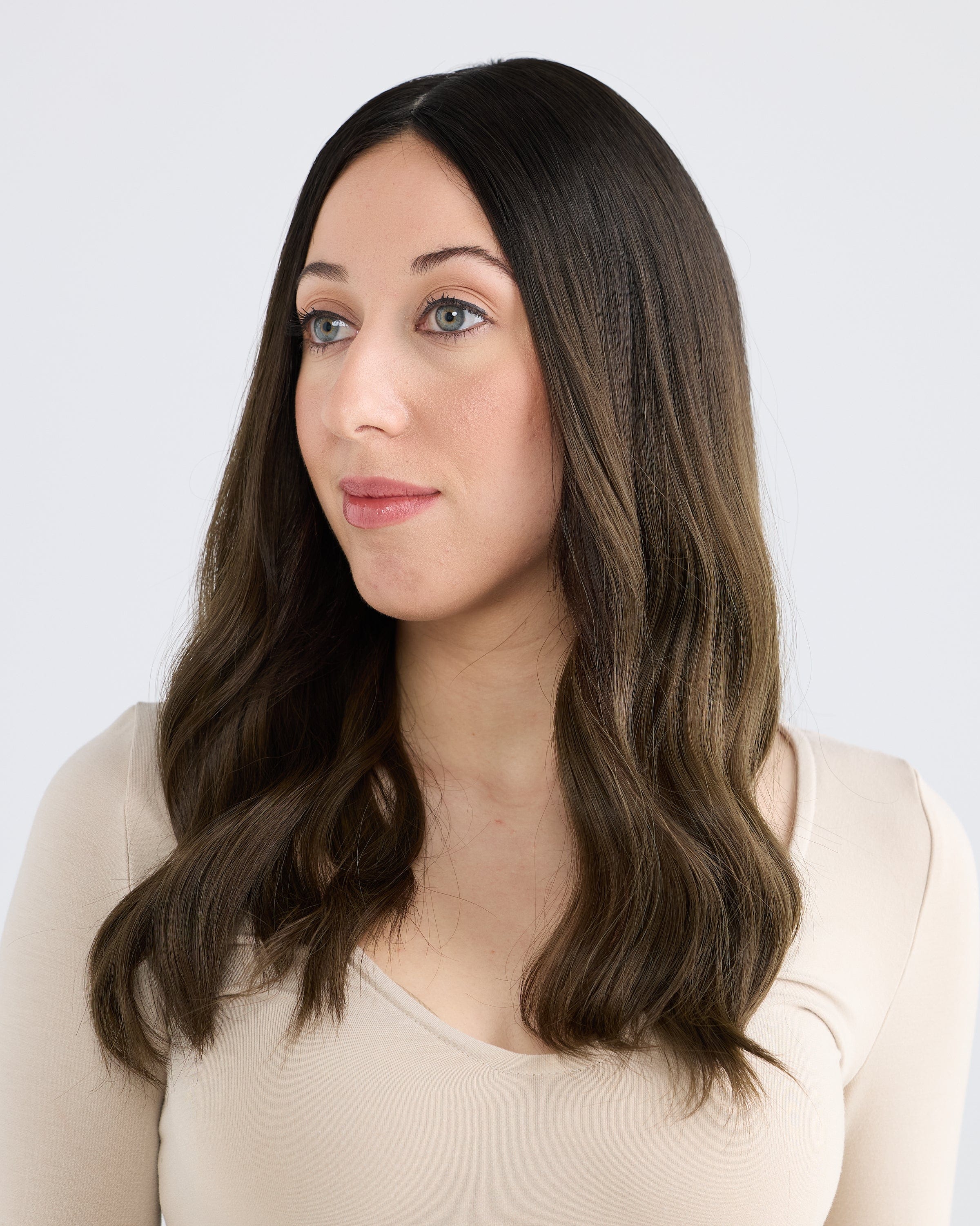 Brunette Glacier // Silk Topper