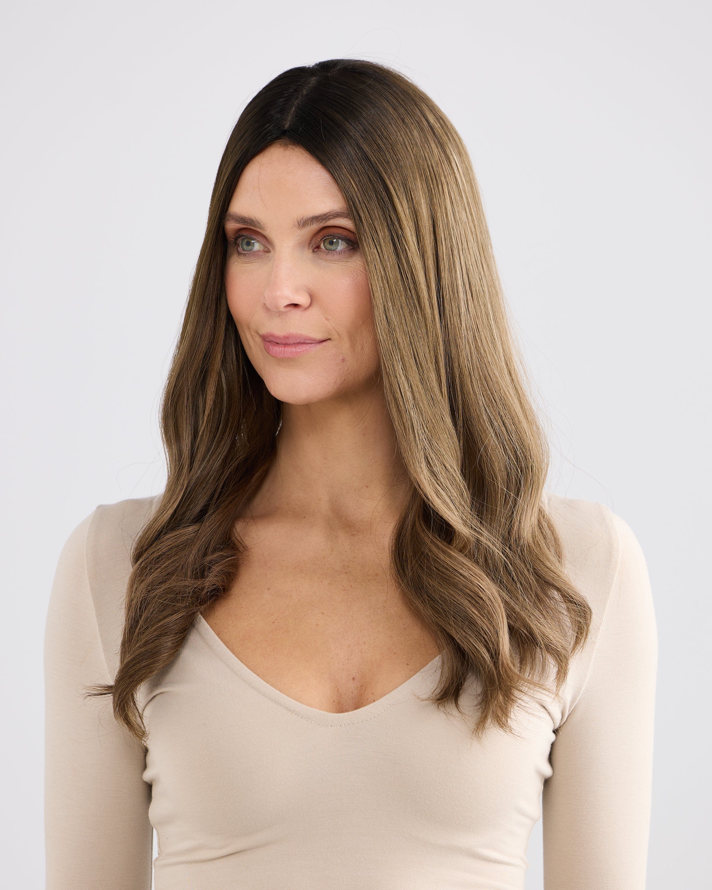 Glazed Truffle // Silk Topper