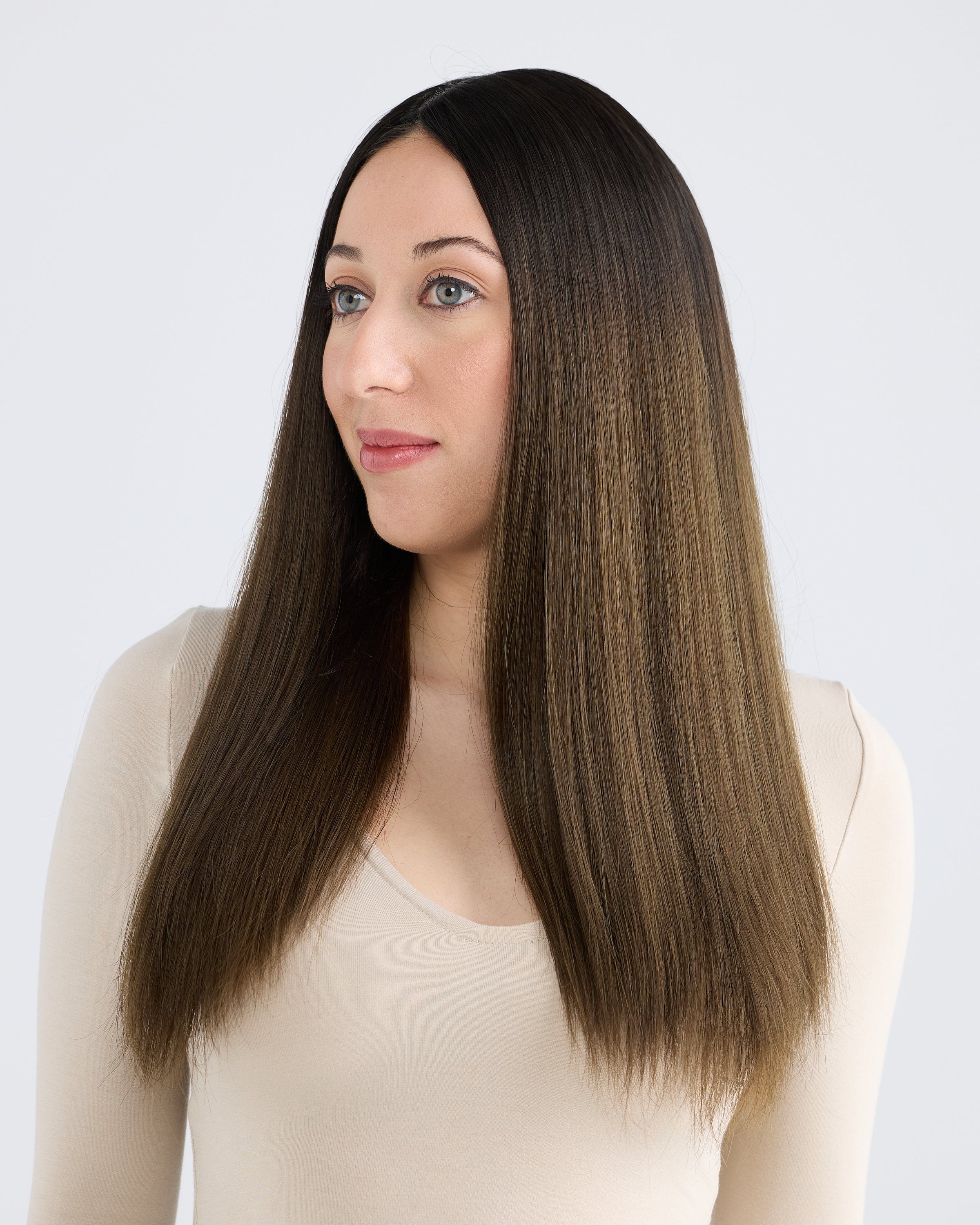 Brunette Glacier // Silk Topper