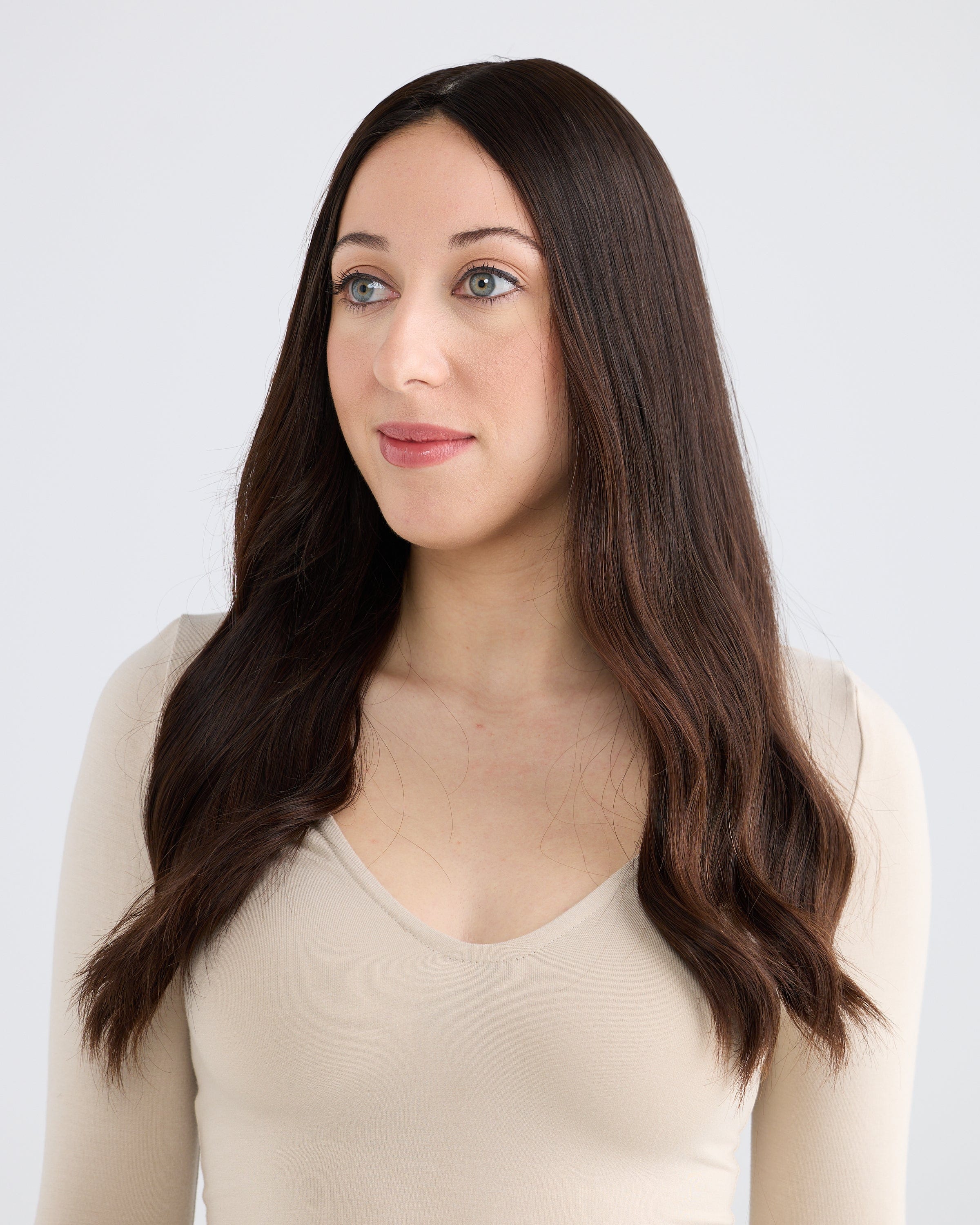 Cacao Swirl // Silk Topper