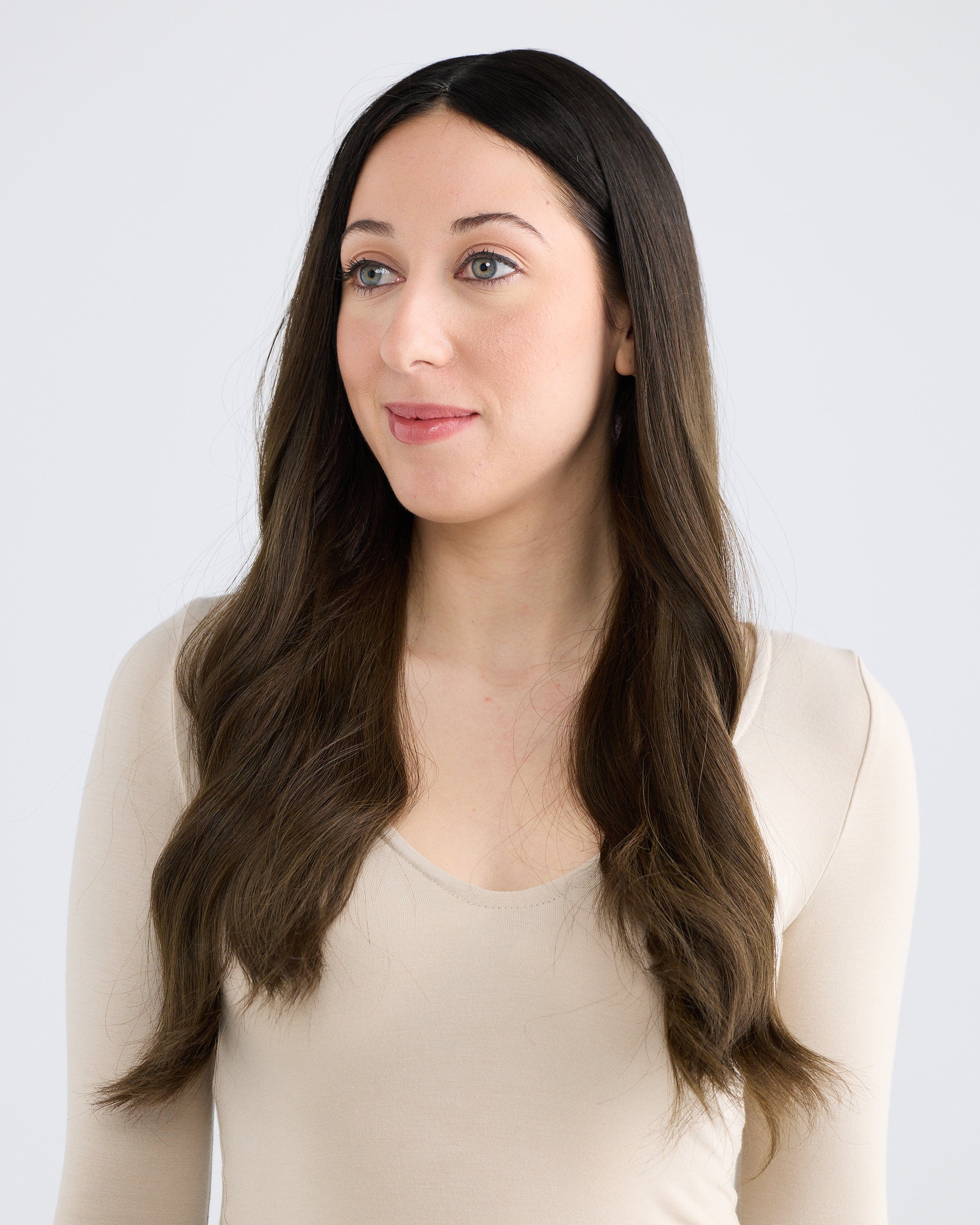 Brunette Glacier // Silk Topper