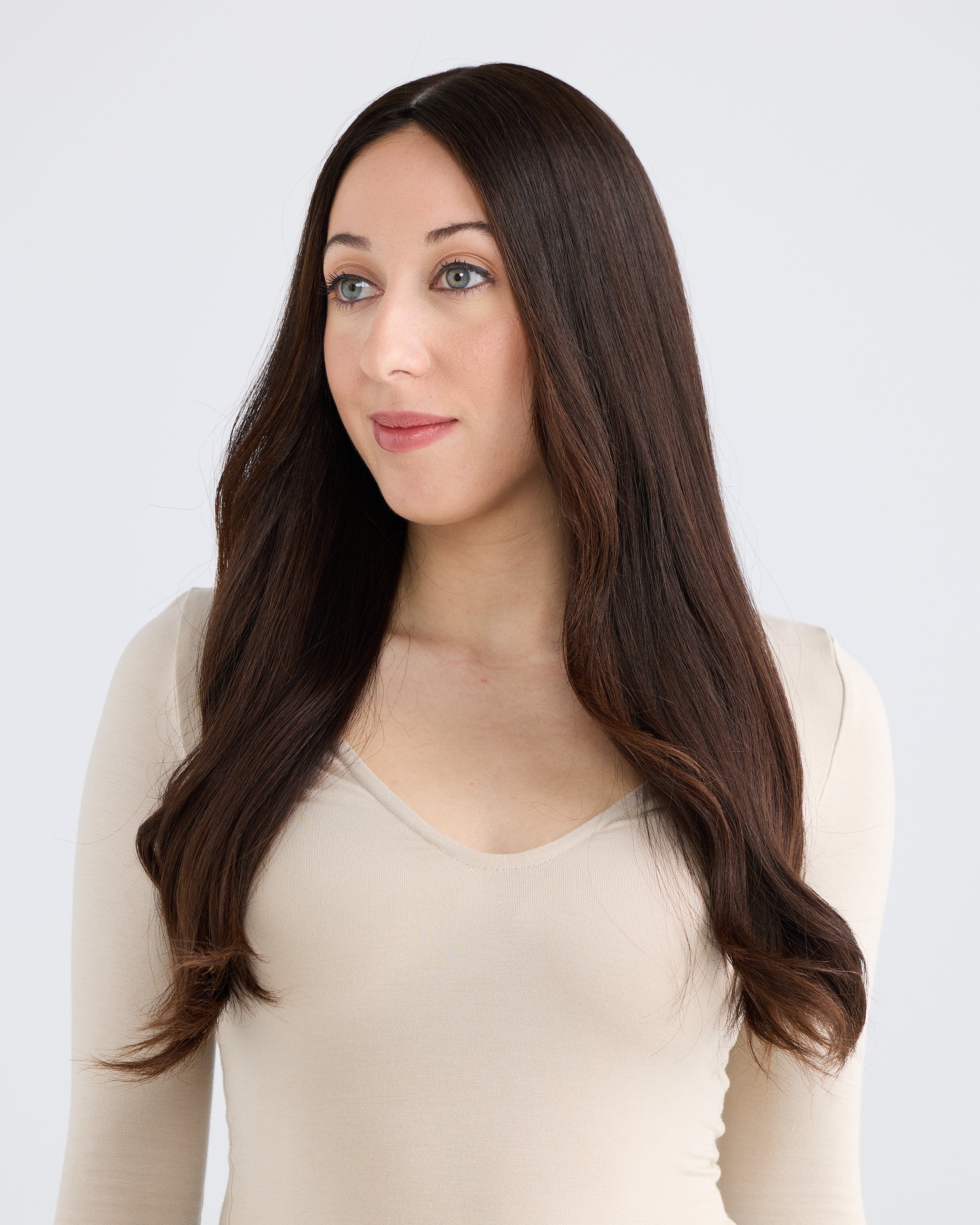 Cacao Swirl // Silk Topper