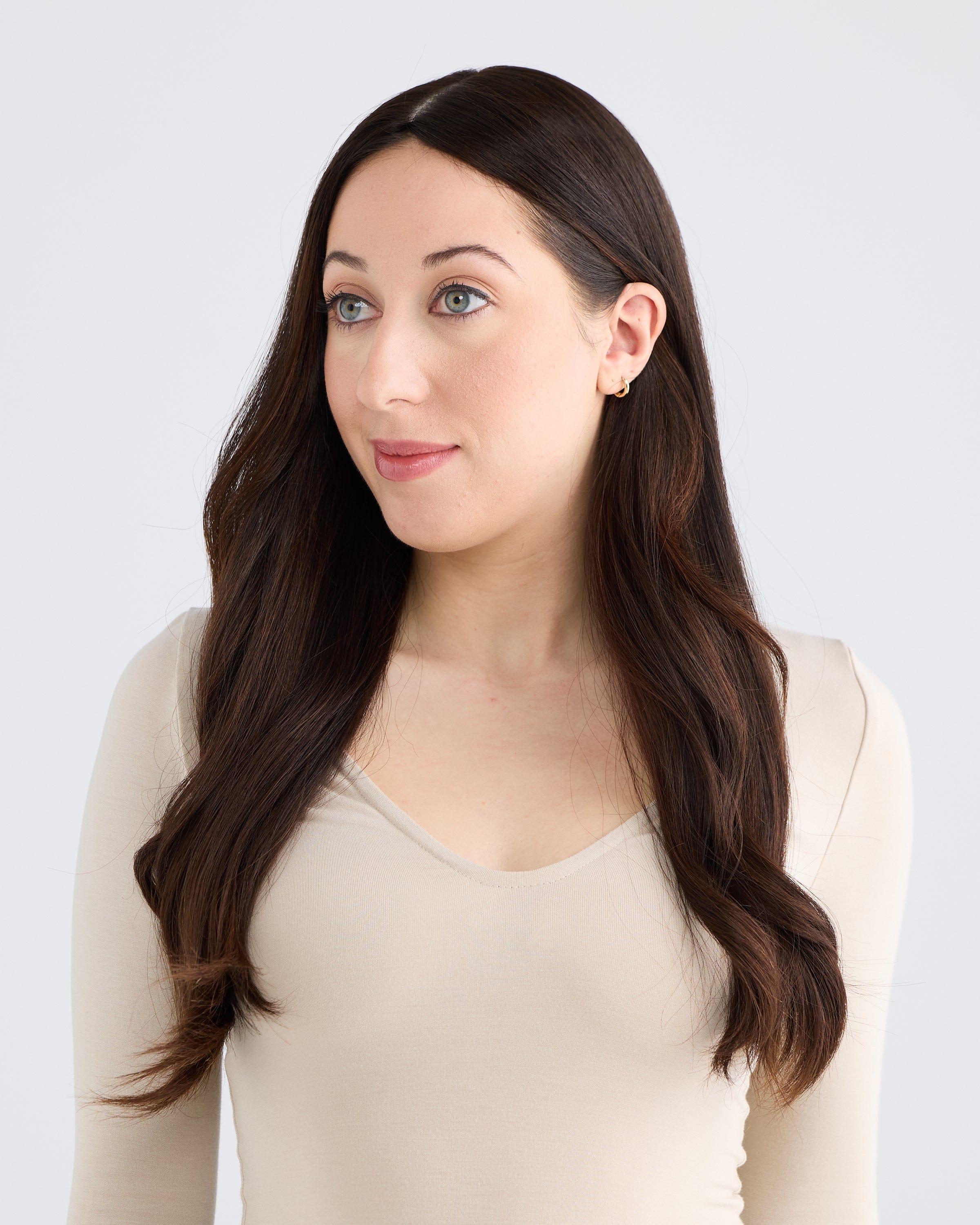 Cacao Swirl // Silk Topper