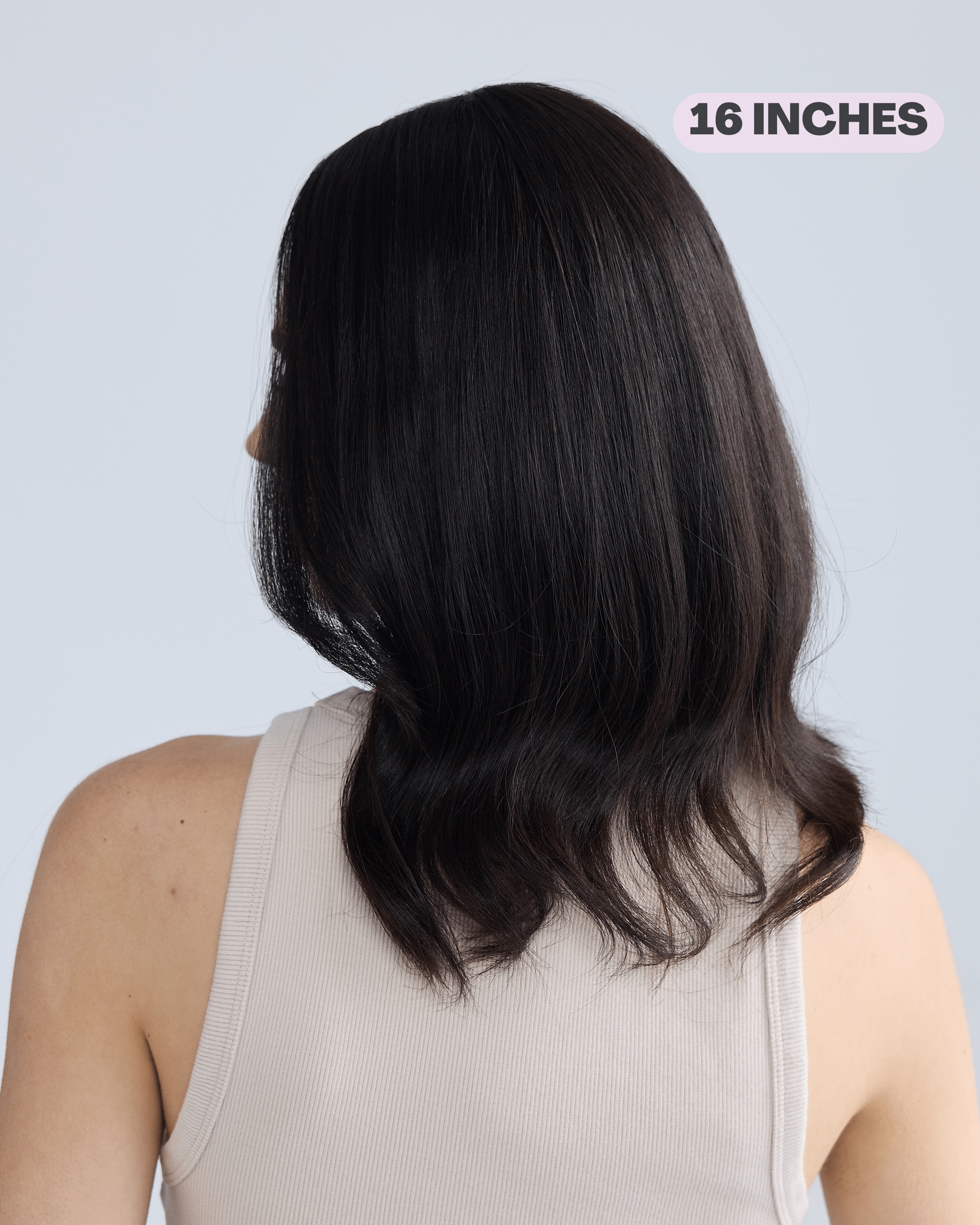 MIDNIGHT 7x8 Topper // HAIR TOPPER STUDIO