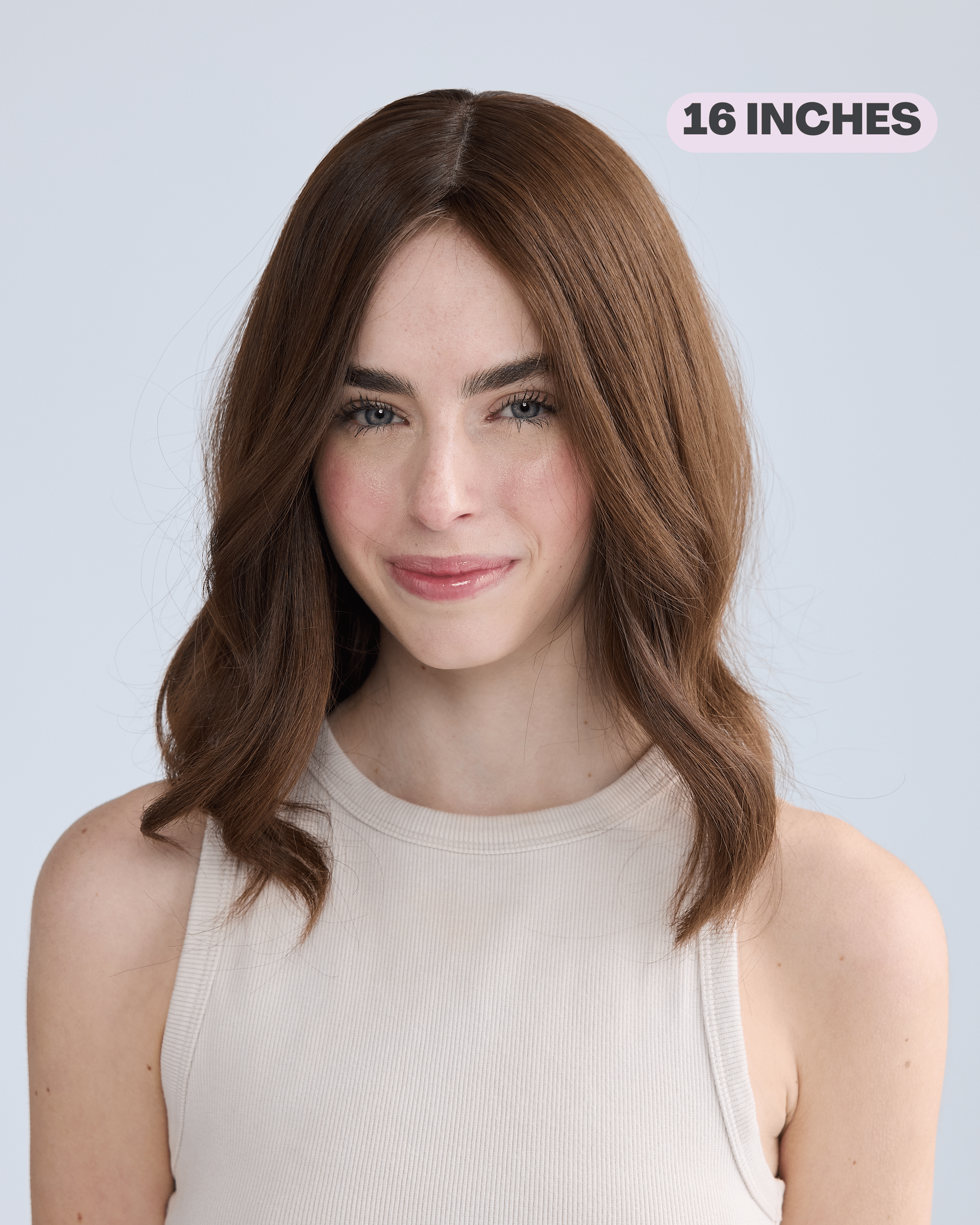 MILK CHOCOLATE 7x8 Topper // HAIR TOPPER STUDIO