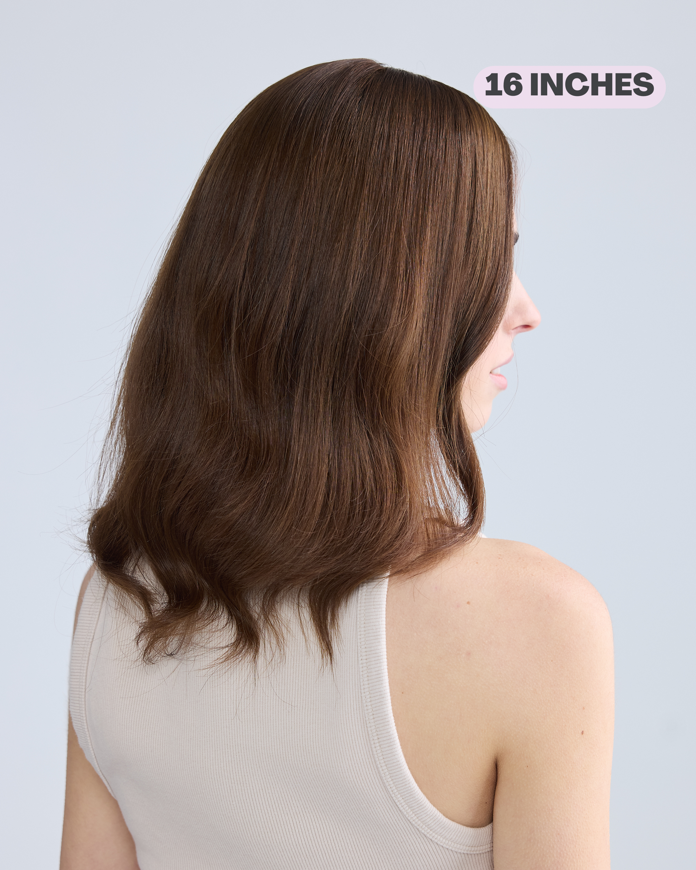 MILK CHOCOLATE 7x8 Topper // HAIR TOPPER STUDIO