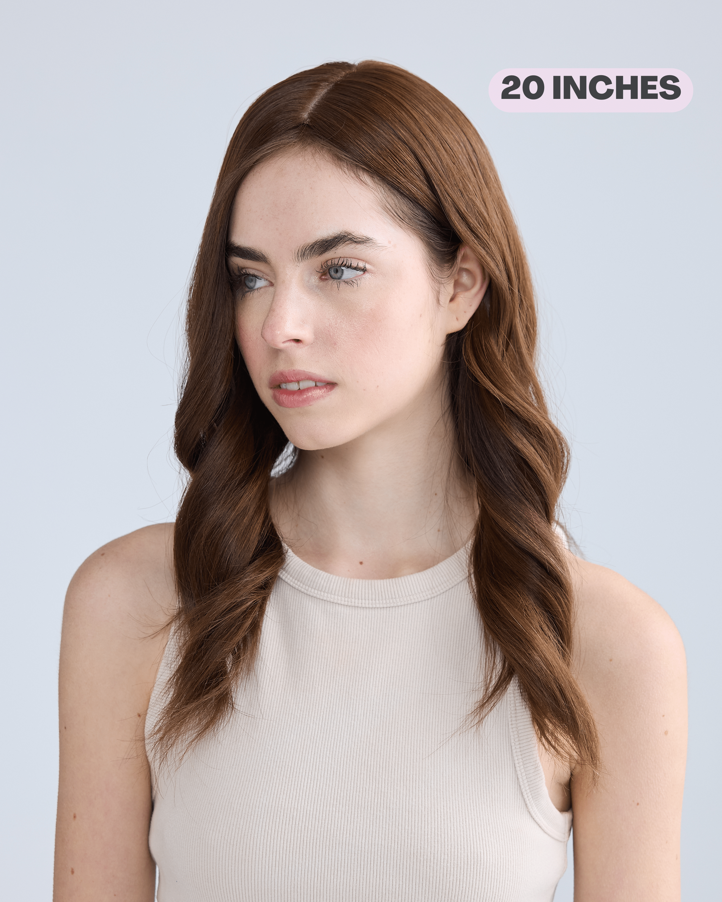 MILK CHOCOLATE 7x8 Topper // HAIR TOPPER STUDIO