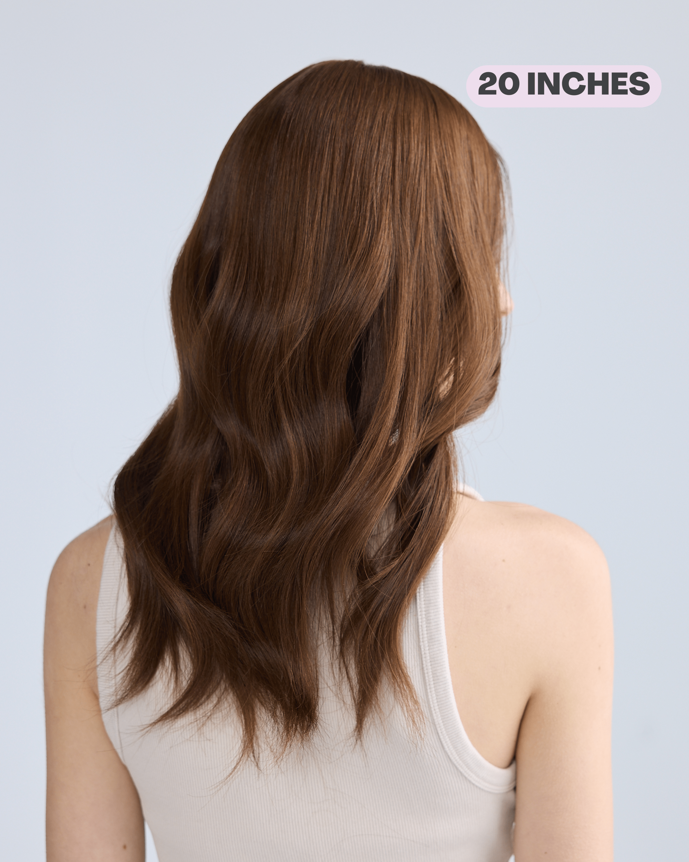 MILK CHOCOLATE 7x8 Topper // HAIR TOPPER STUDIO