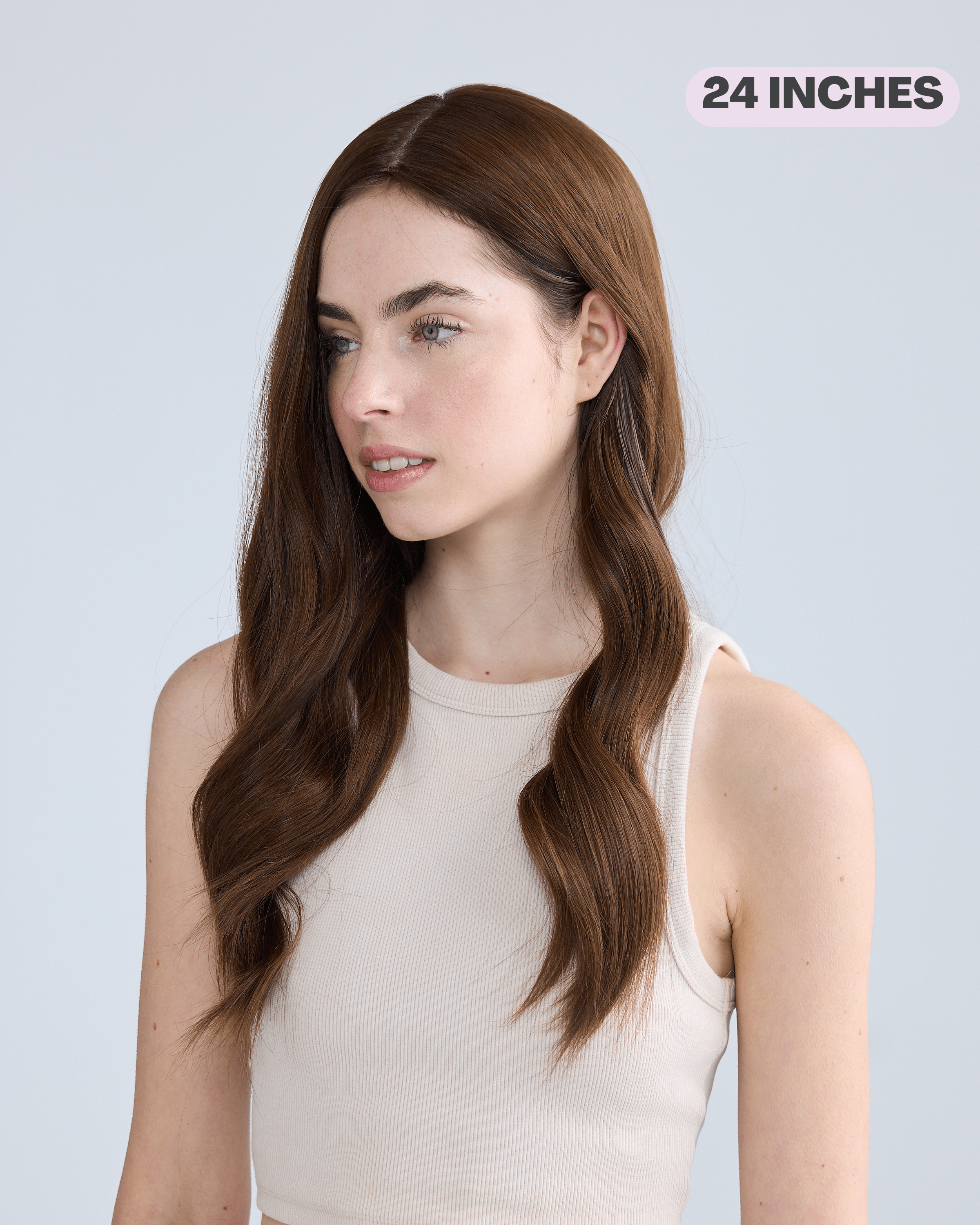 MILK CHOCOLATE 7x8 Topper // HAIR TOPPER STUDIO