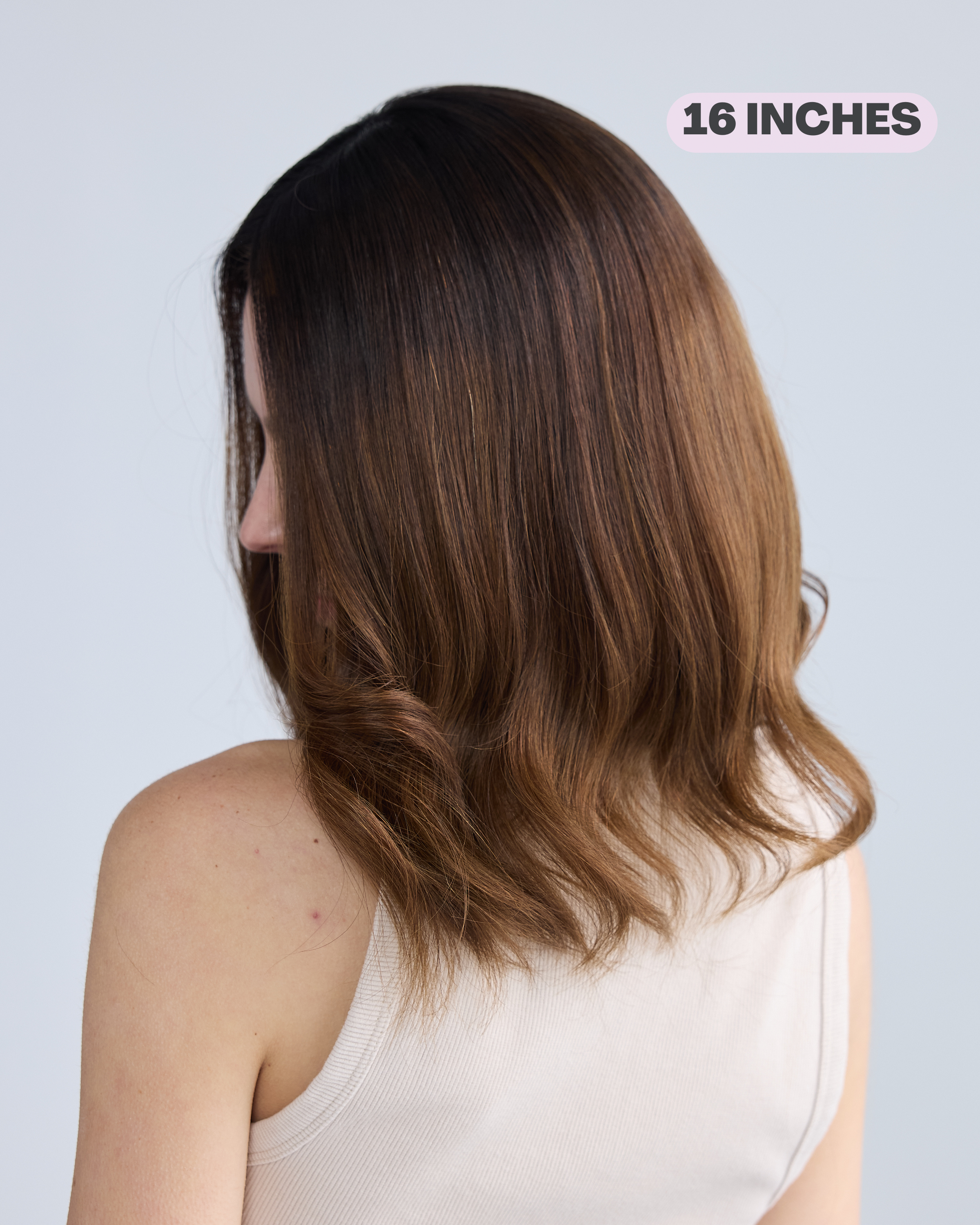 VELVET BRUNETTE 7x8 // HAIR TOPPER STUDIO