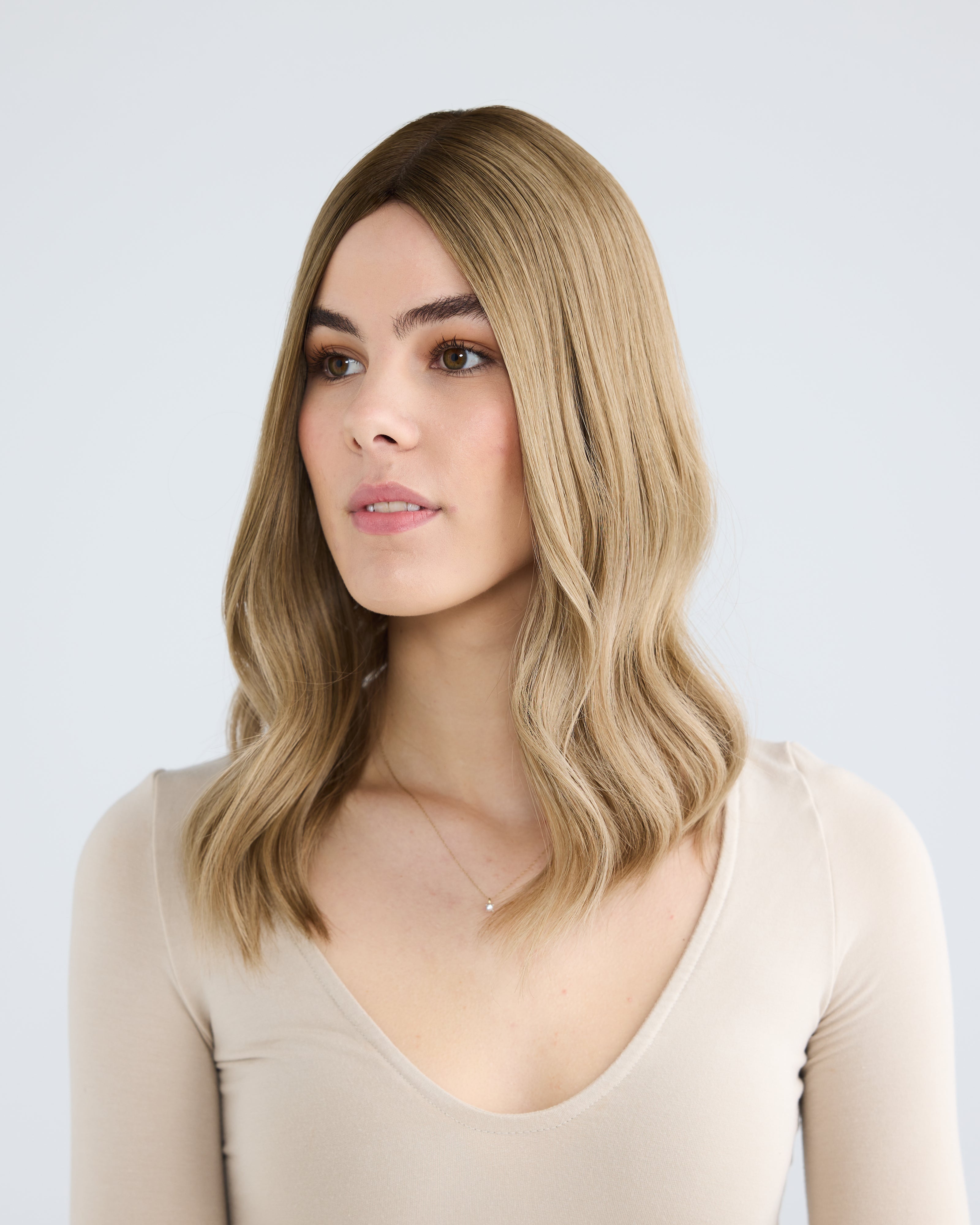 Ashy Bronde // Silk Topper