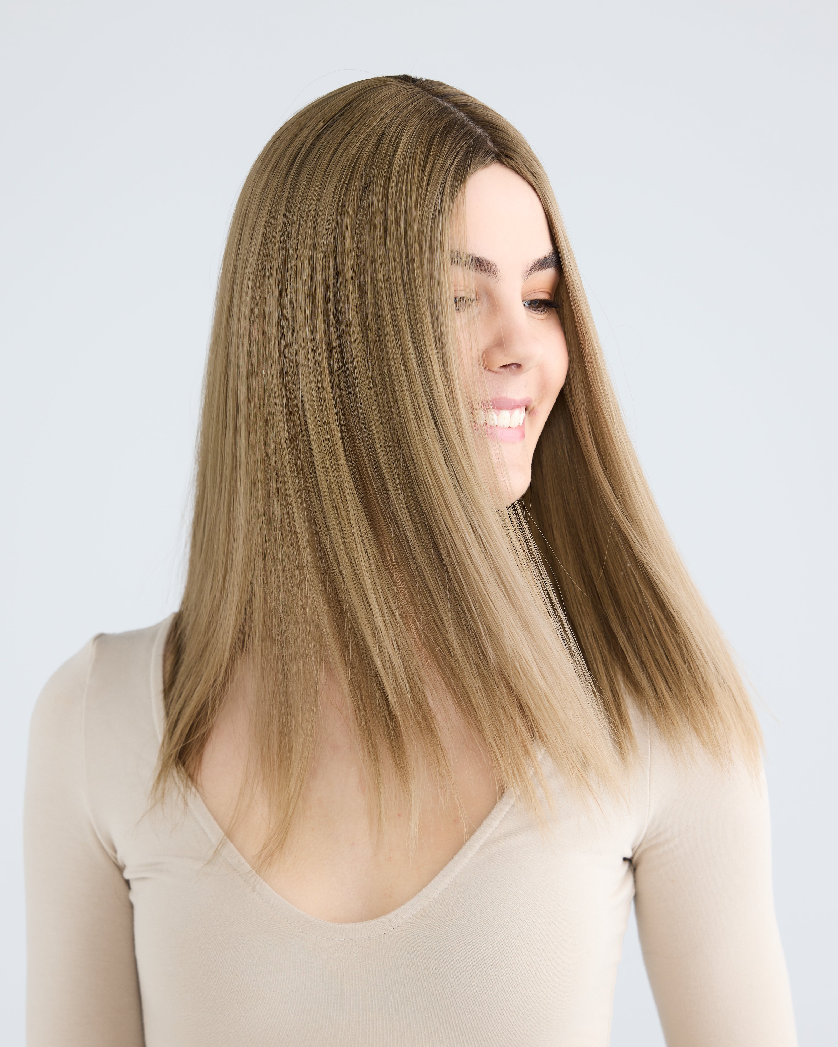 Ashy Bronde // Silk Topper