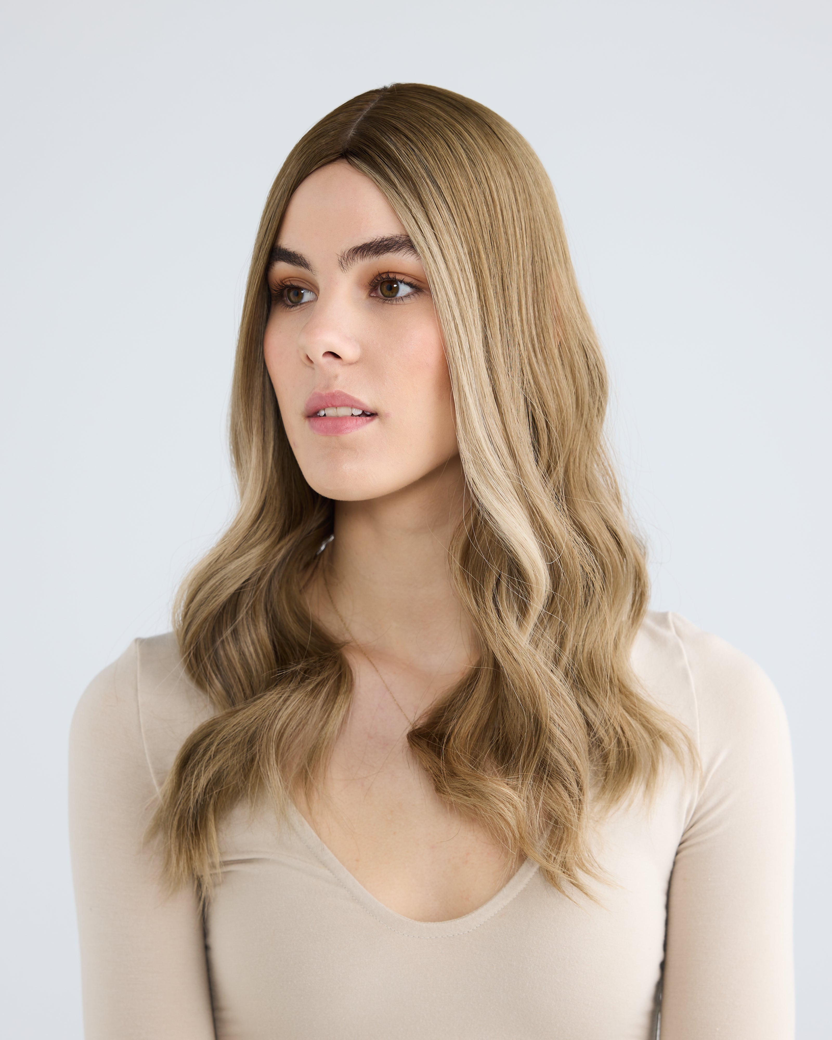 Ashy Bronde // Silk Topper