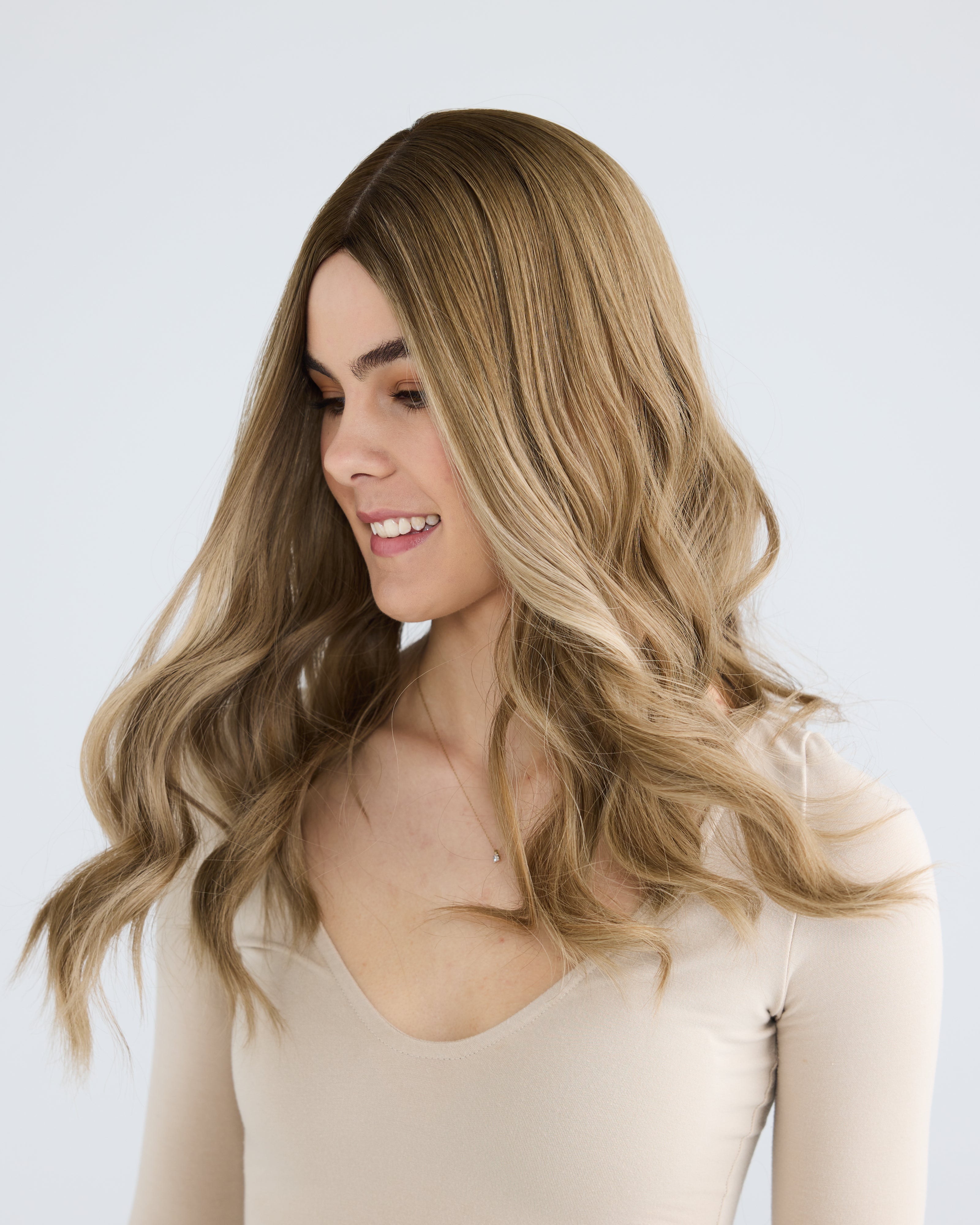 Ashy Bronde // Silk Topper