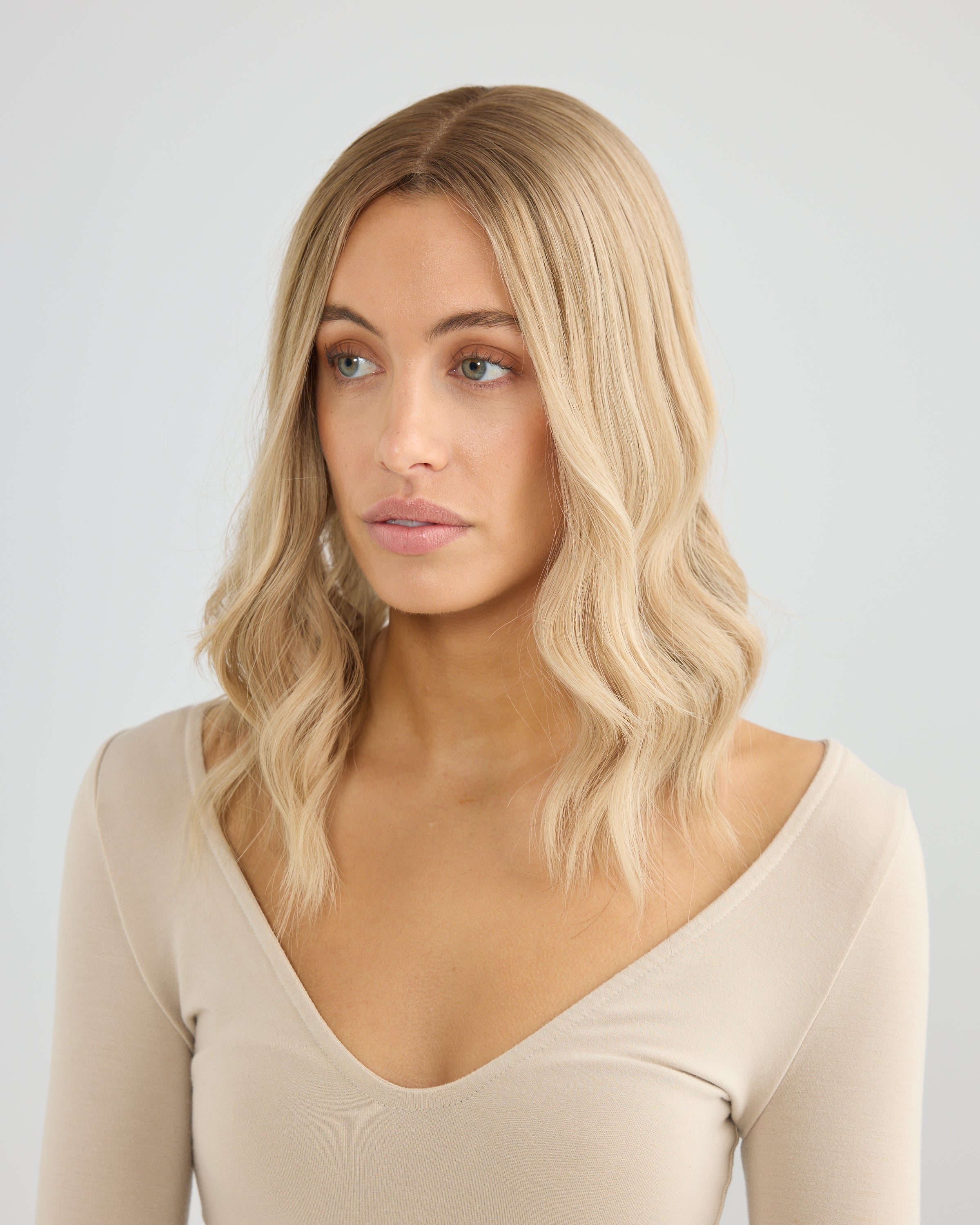Oat Blonde // Lace Topper