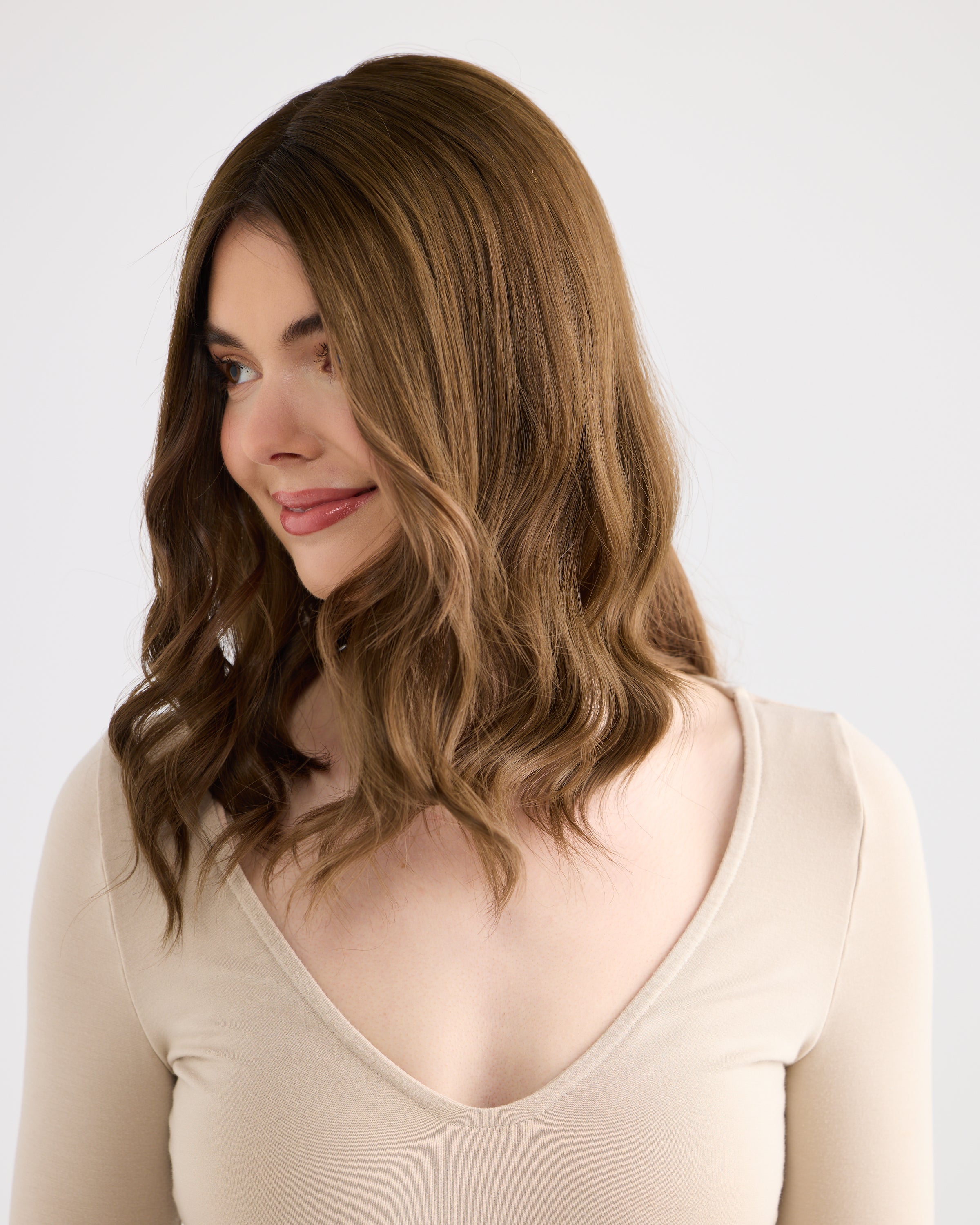Brunette Mousse // Illusion Lace Topper