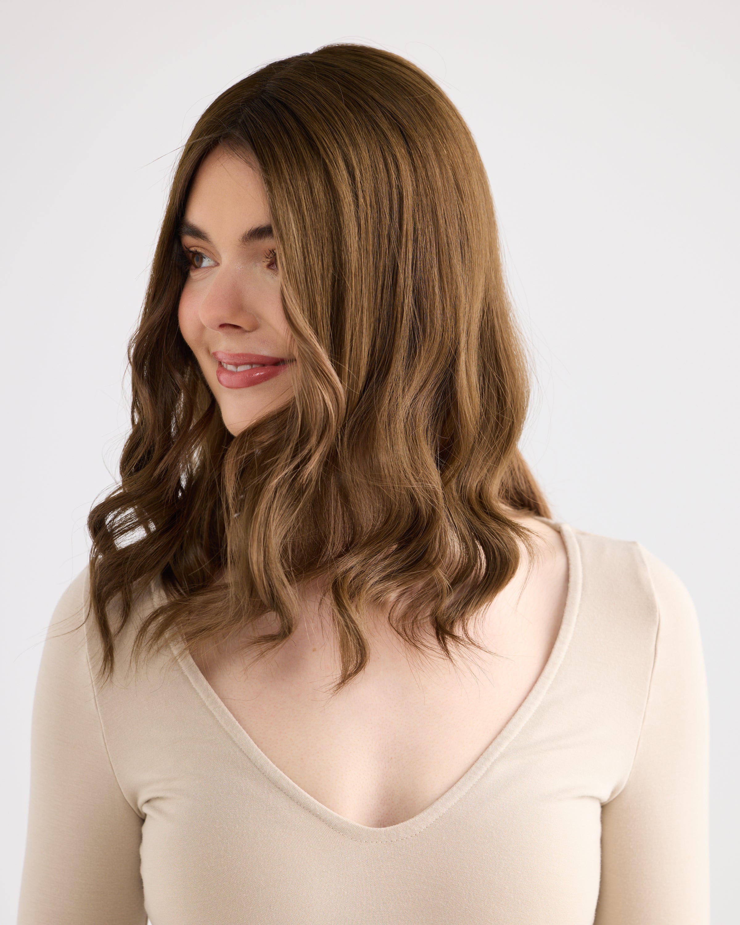 Brunette Mousse // Illusion Lace Topper