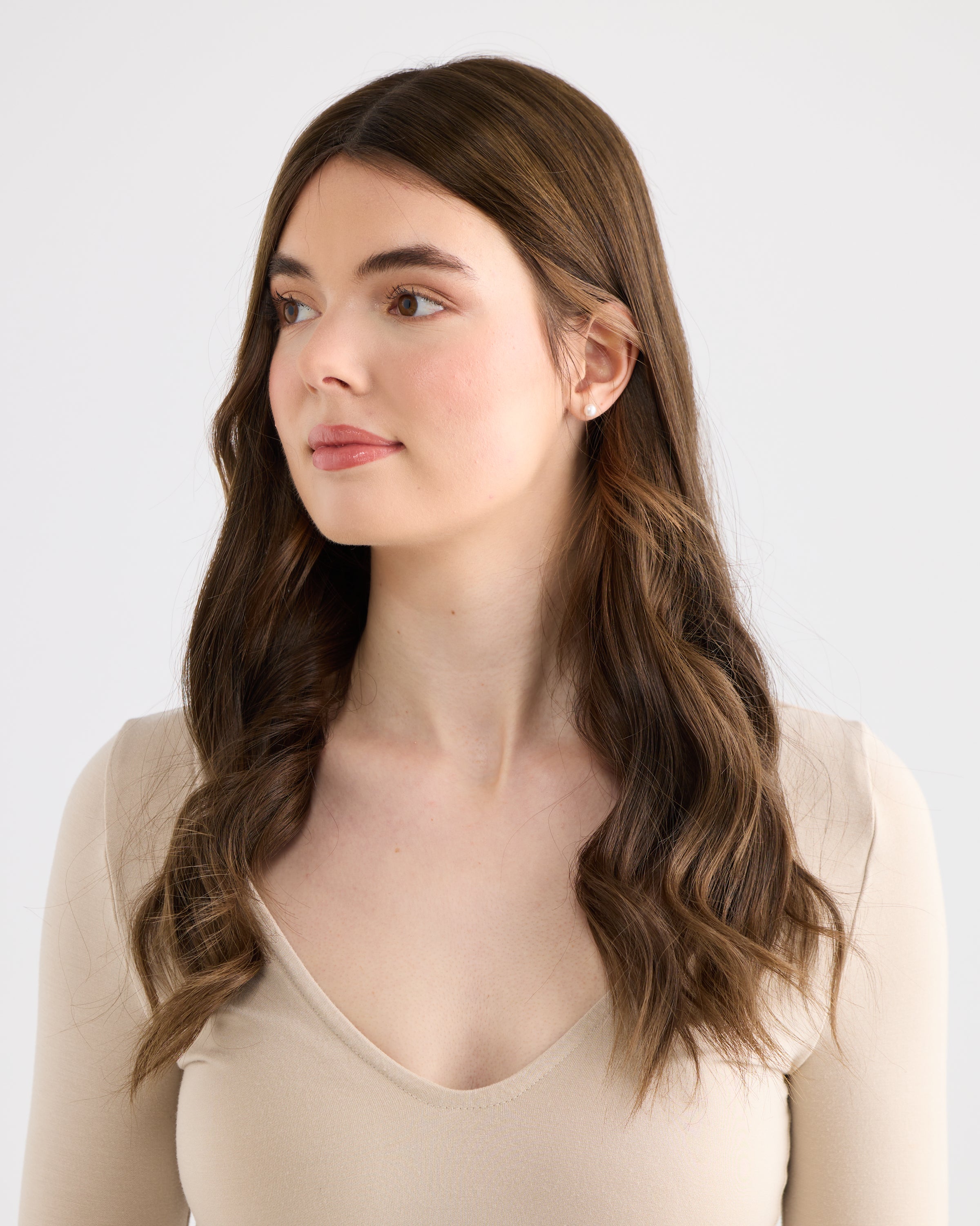 Brunette Mousse // Illusion Lace Topper
