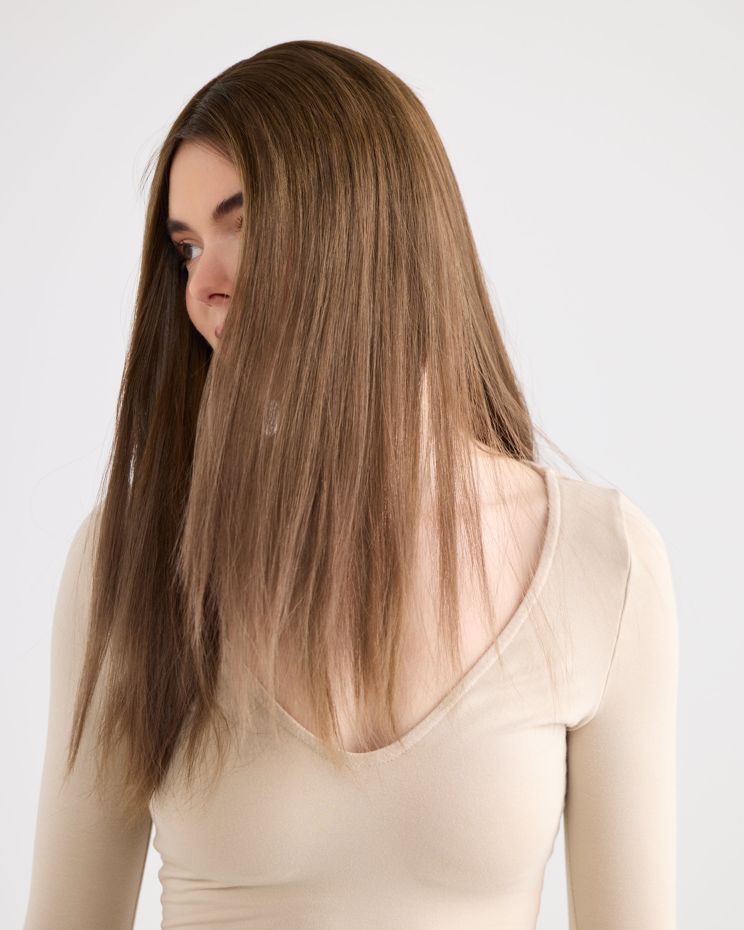 Brunette Mousse // Illusion Lace Topper