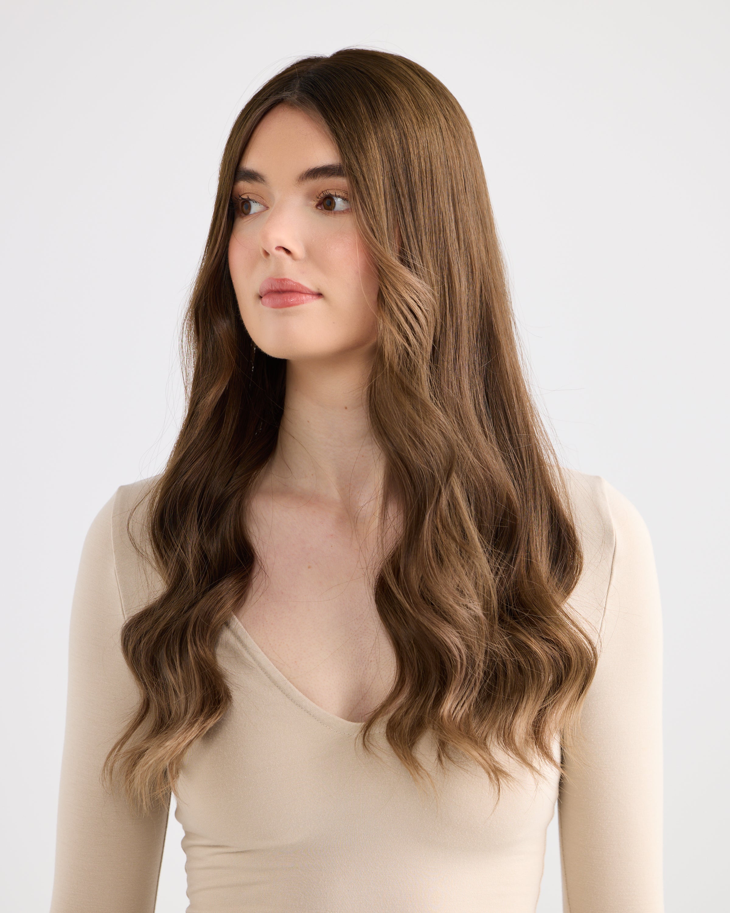 Brunette Mousse // Illusion Lace Topper