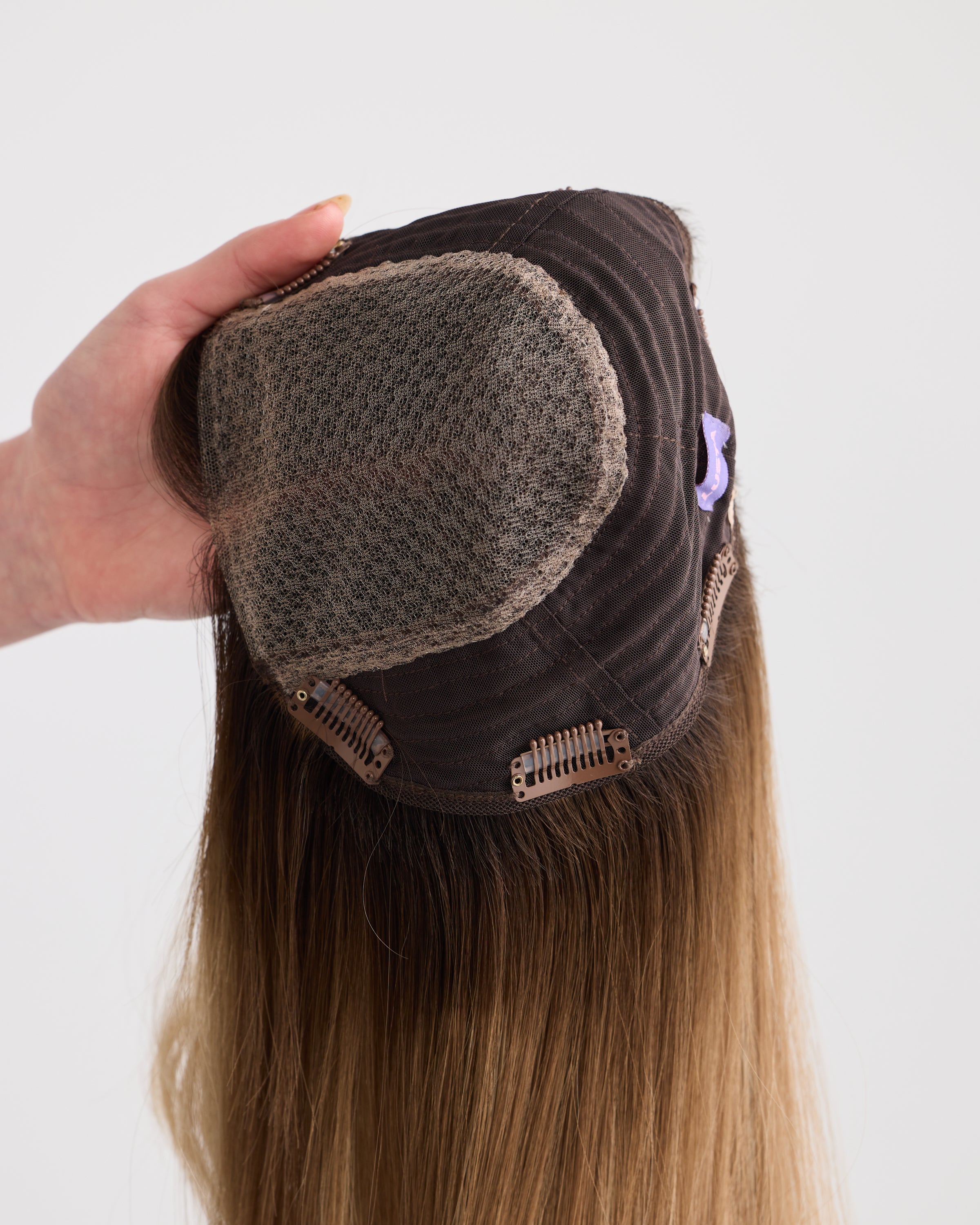 Burnt Honey // Illusion Lace Topper