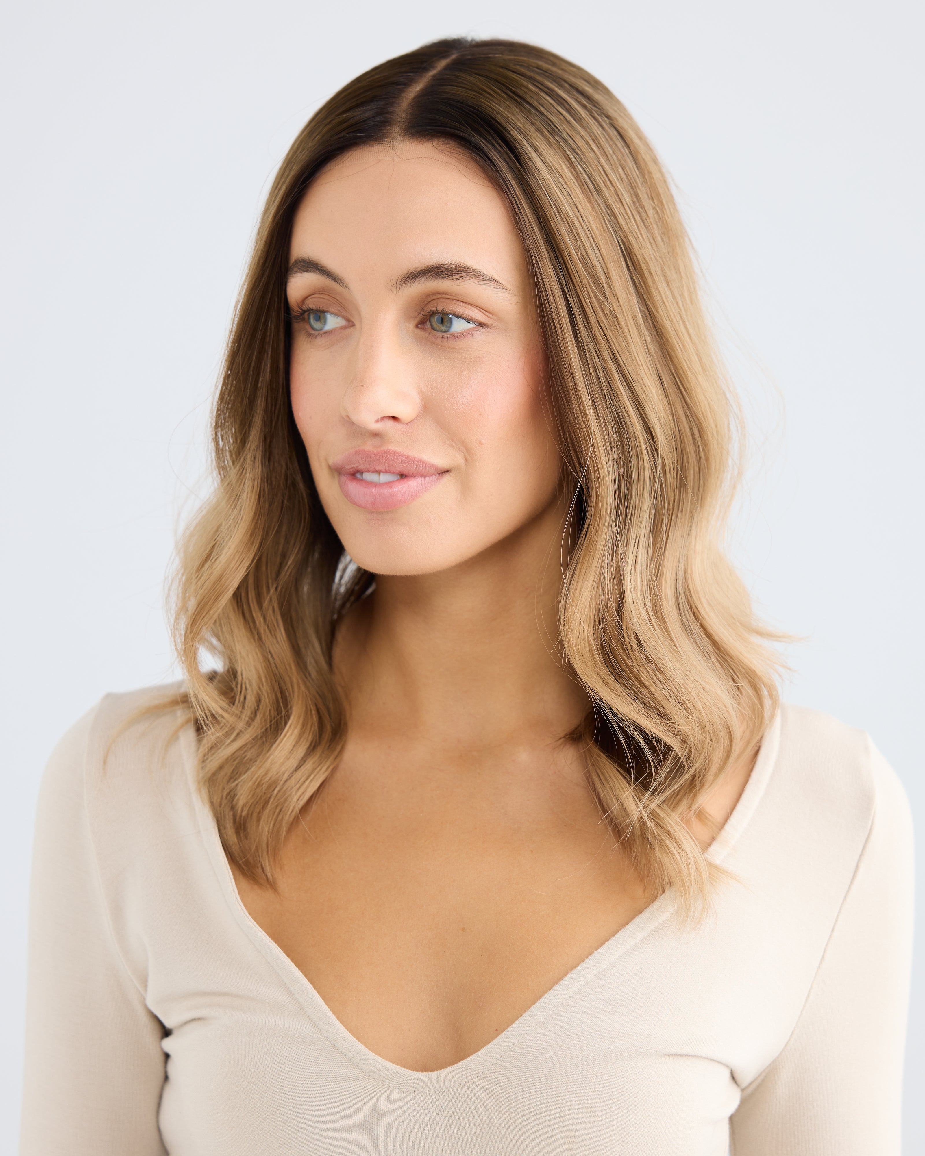 Burnt Blonde // The Lusta Lace Wig