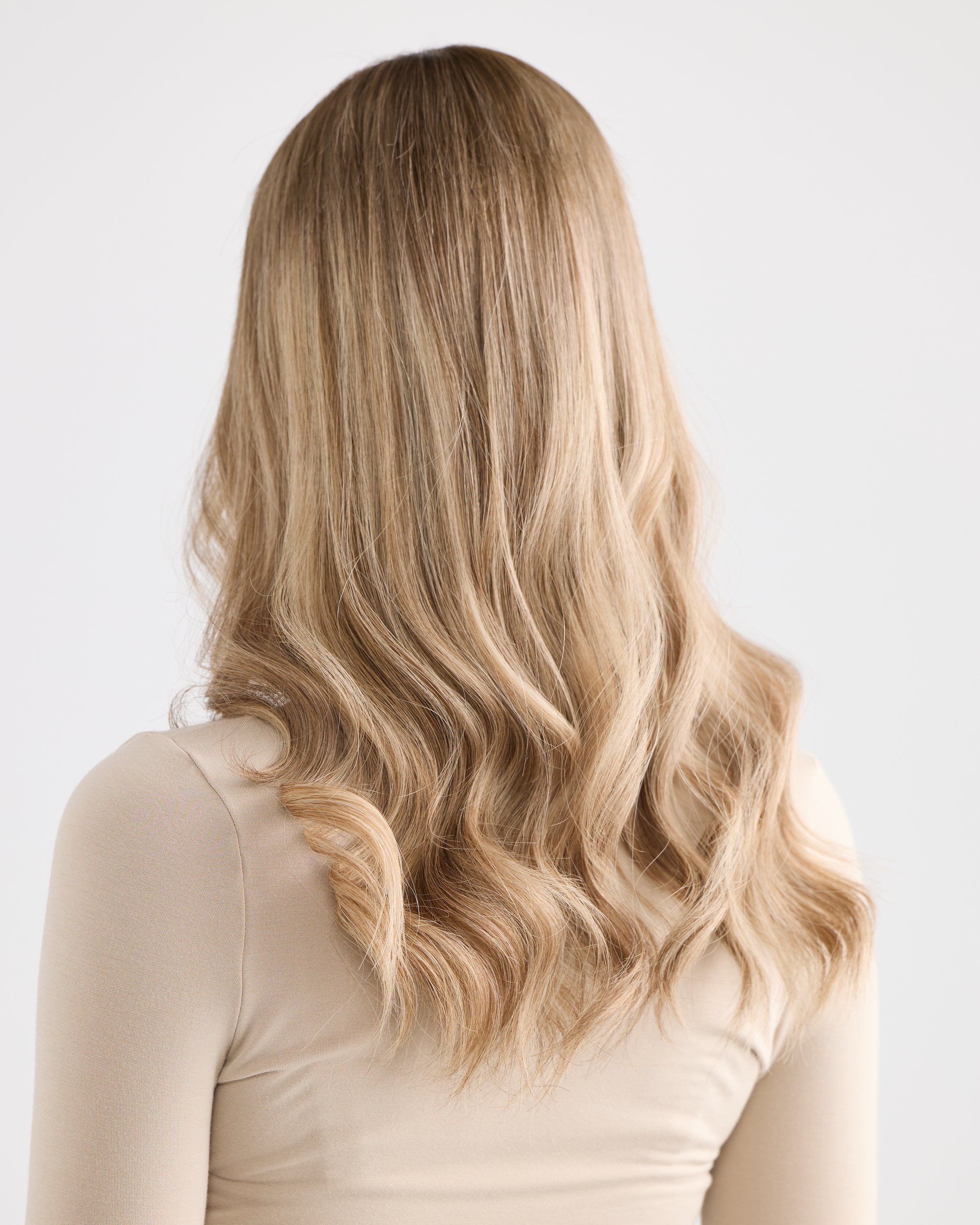 Champagne Blonde // Illusion Lace Topper