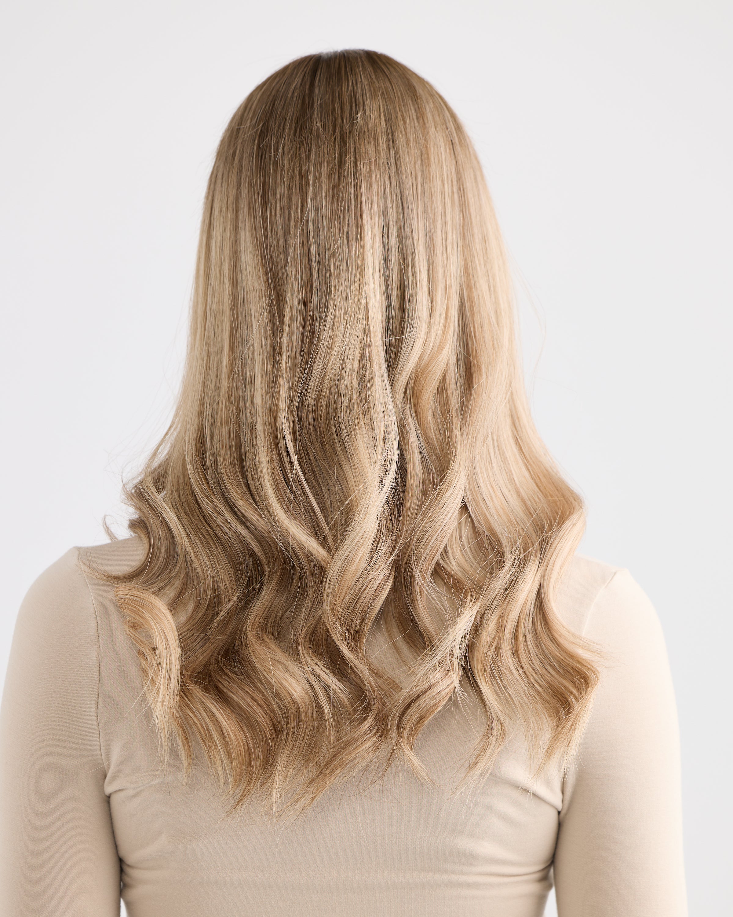 Champagne Blonde // Illusion Lace Topper