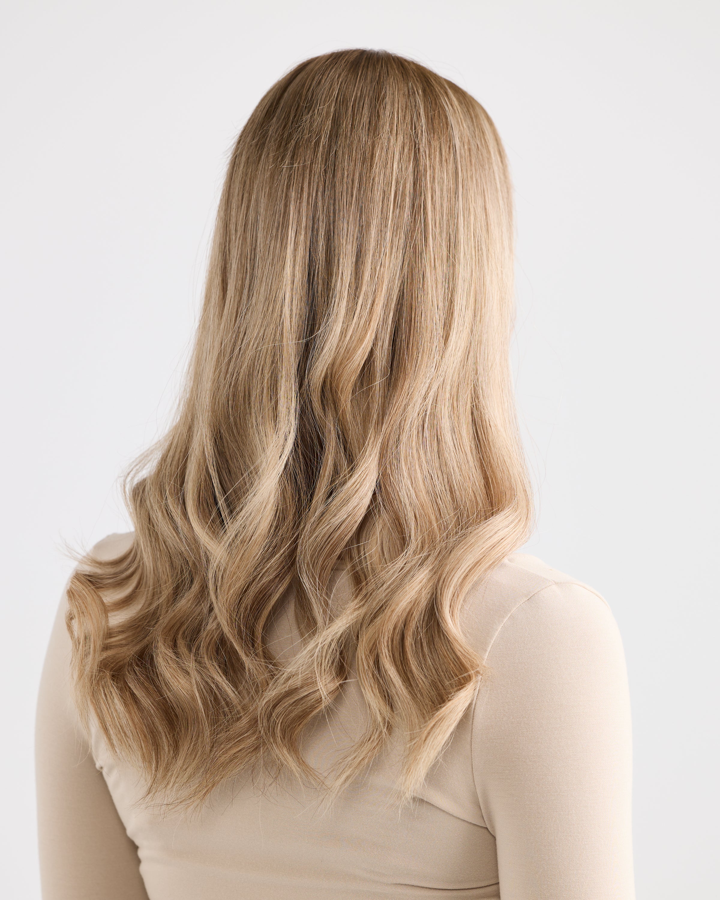 Champagne Blonde // Illusion Lace Topper