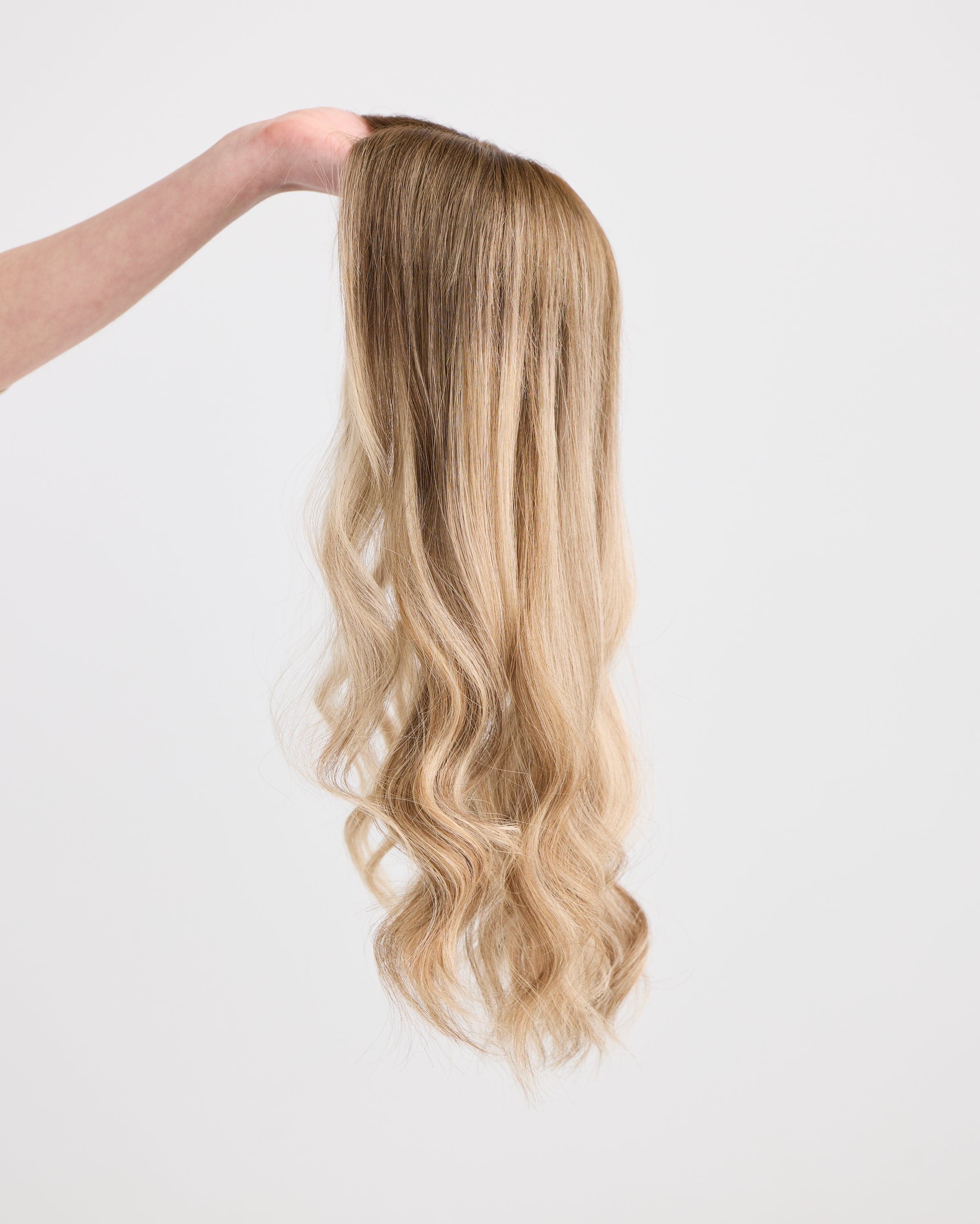 Champagne Blonde // Illusion Lace Topper