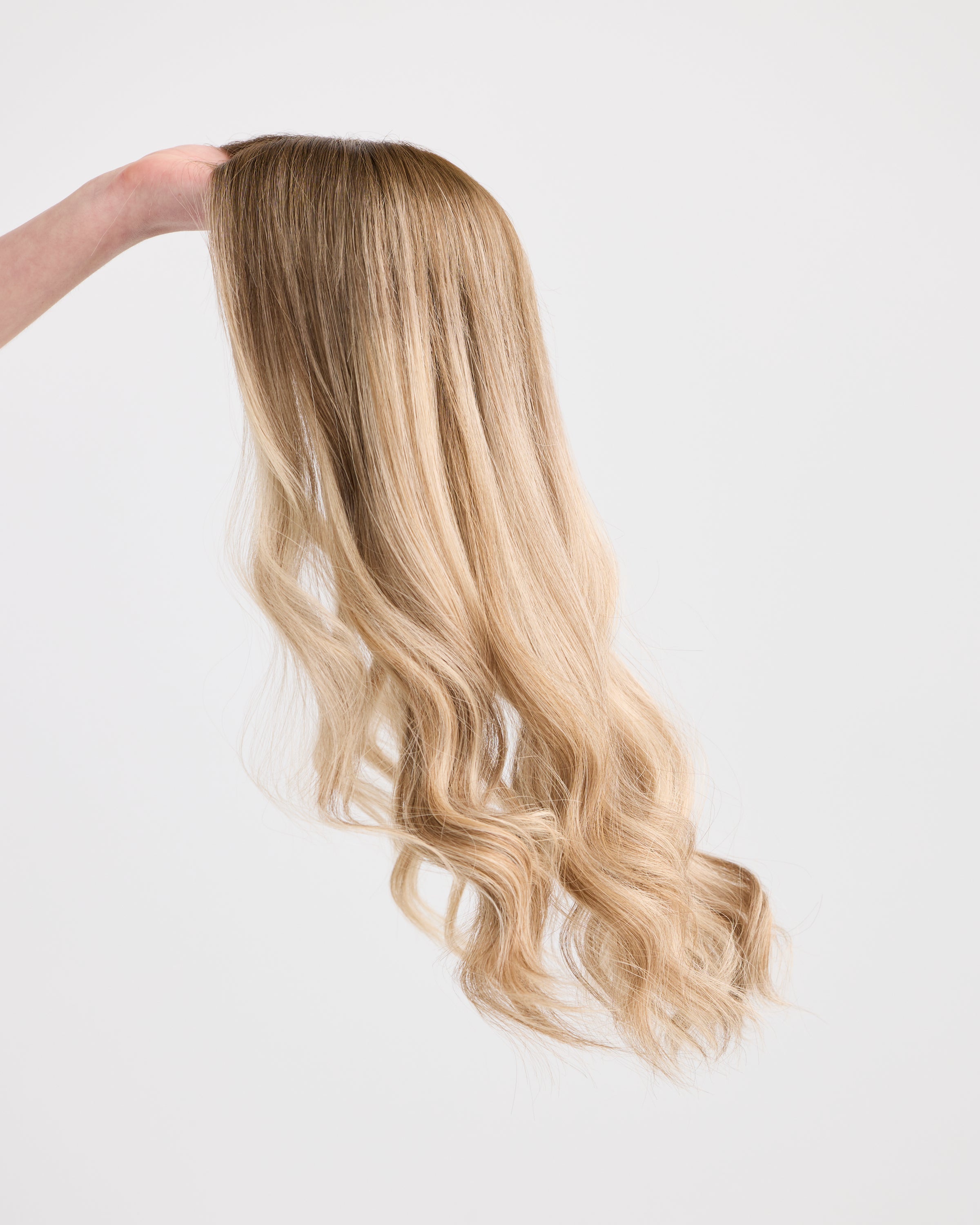 Champagne Blonde // Illusion Lace Topper