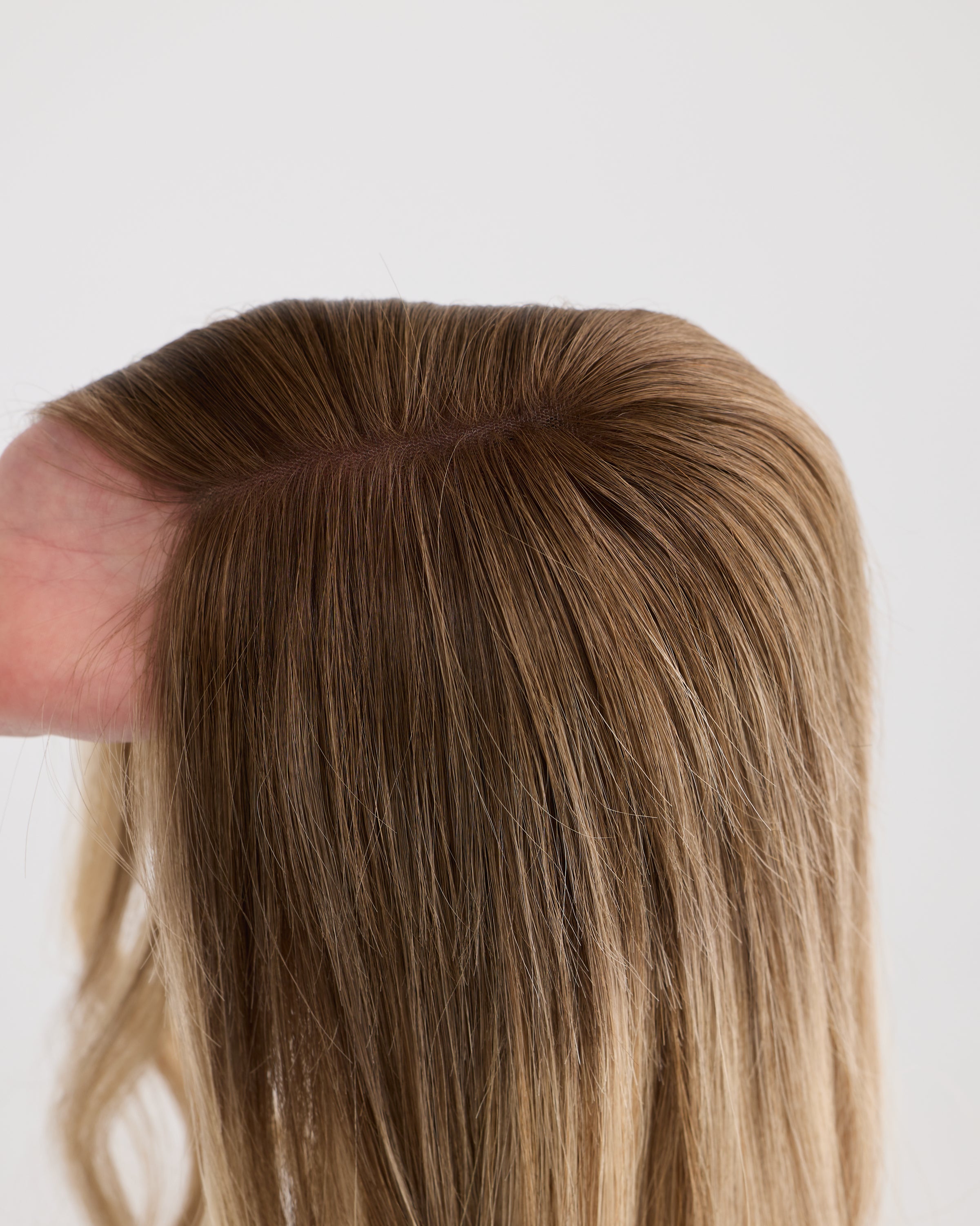 Champagne Blonde // Illusion Lace Topper