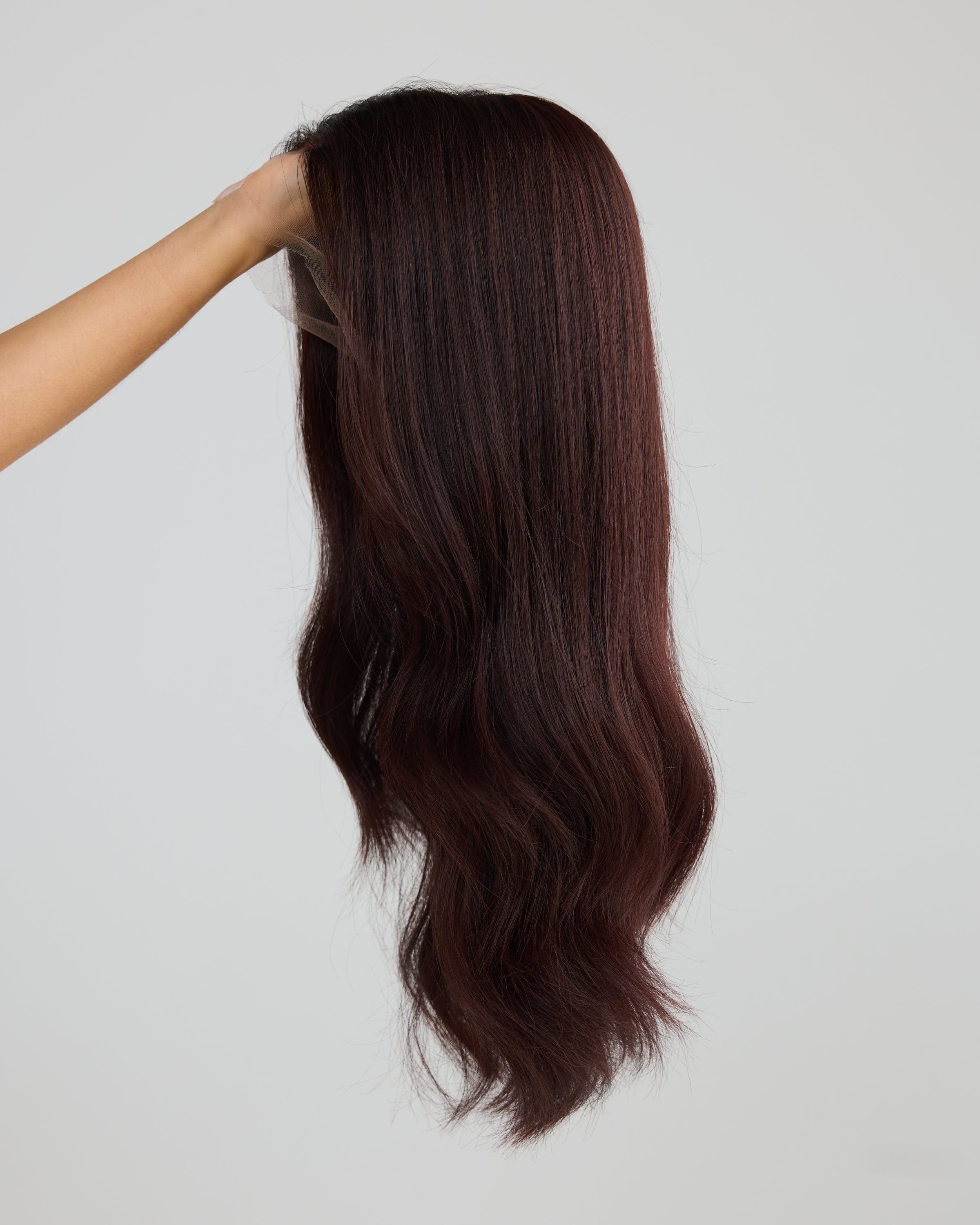 Cherry Brunette - Large / 20 inch // Exclusive Lace Wig