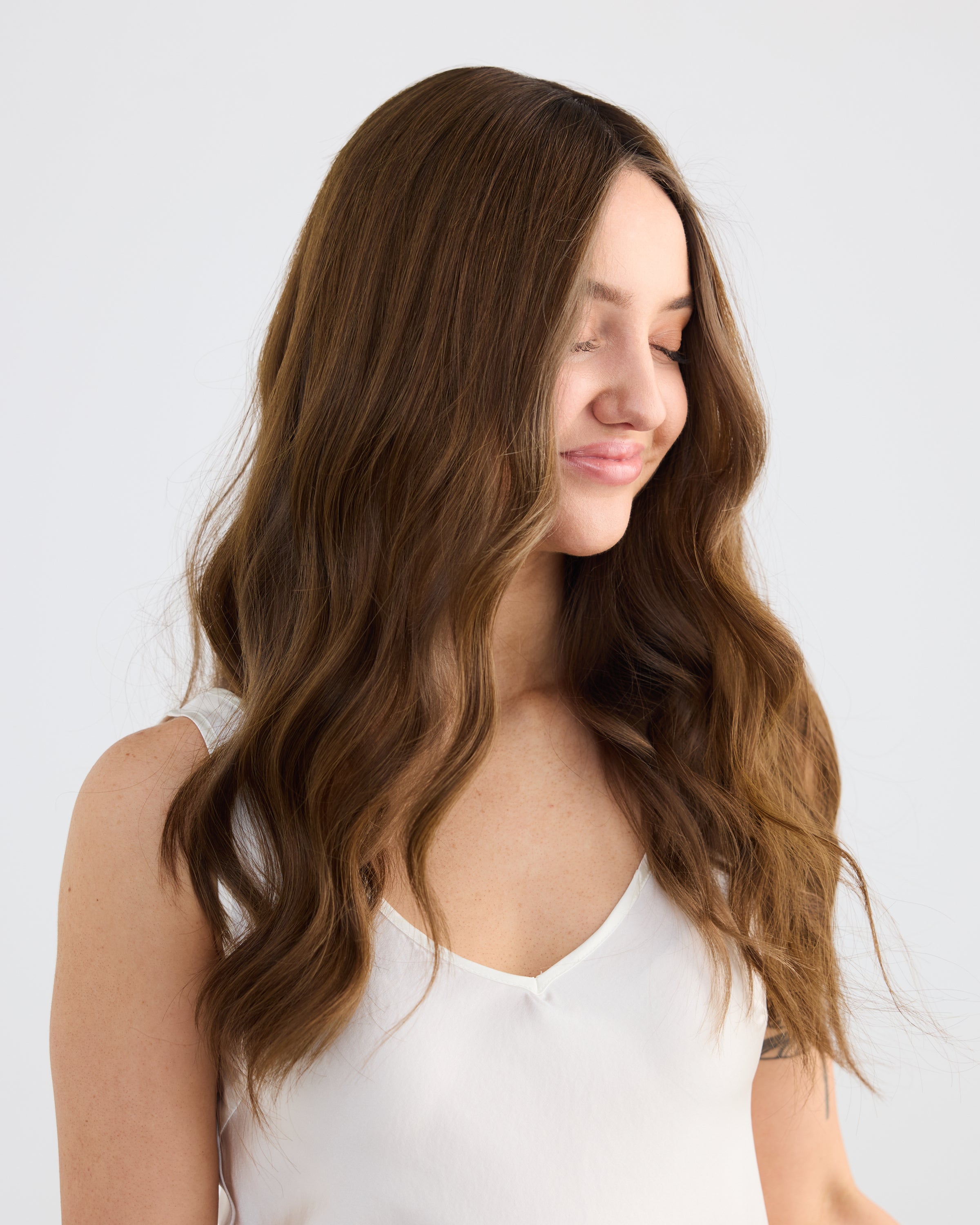 Chestnut Brunette // Lusta Silk Topper