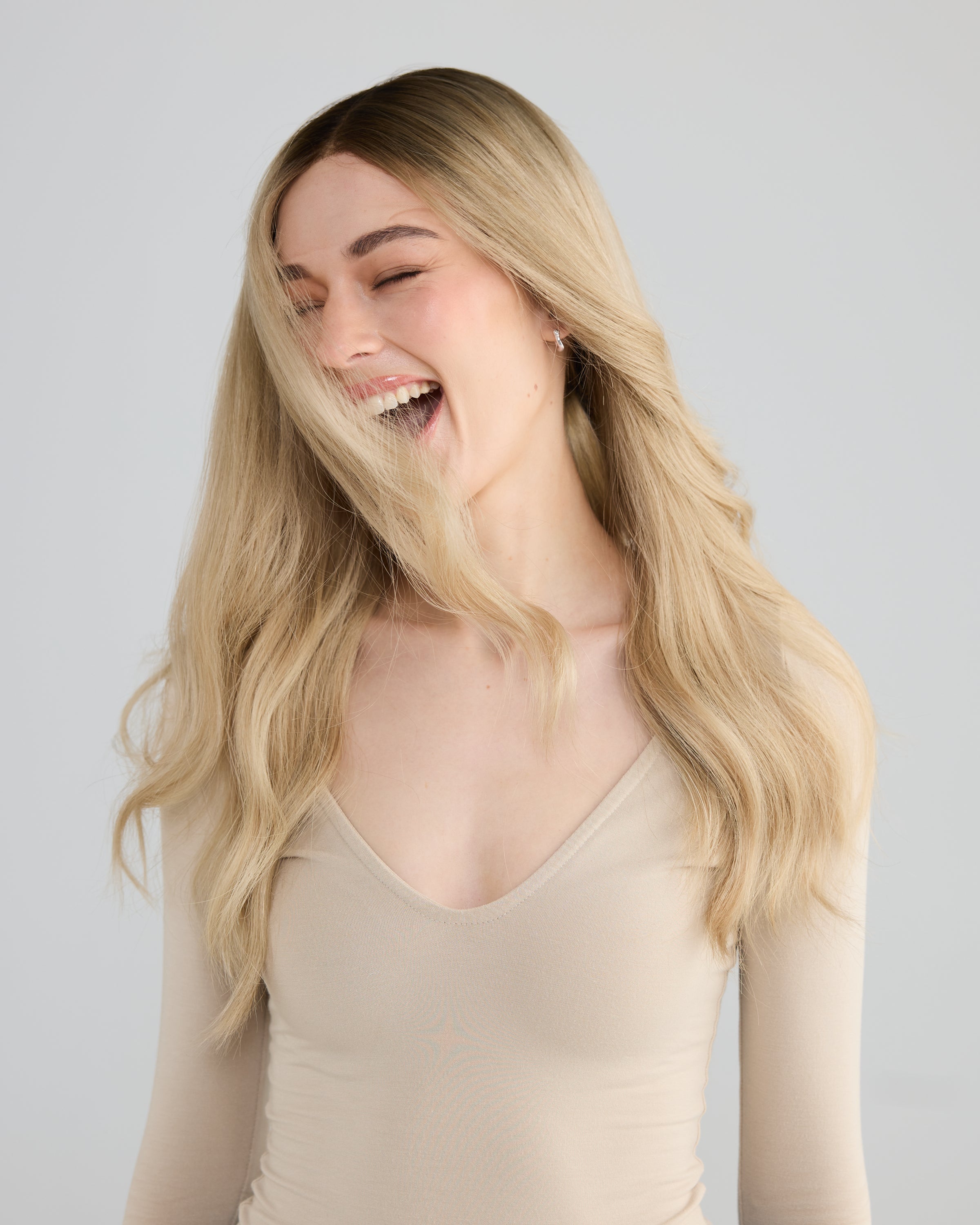 Coconut Cream - Medium / 24 inch // Exclusive Lace Wig