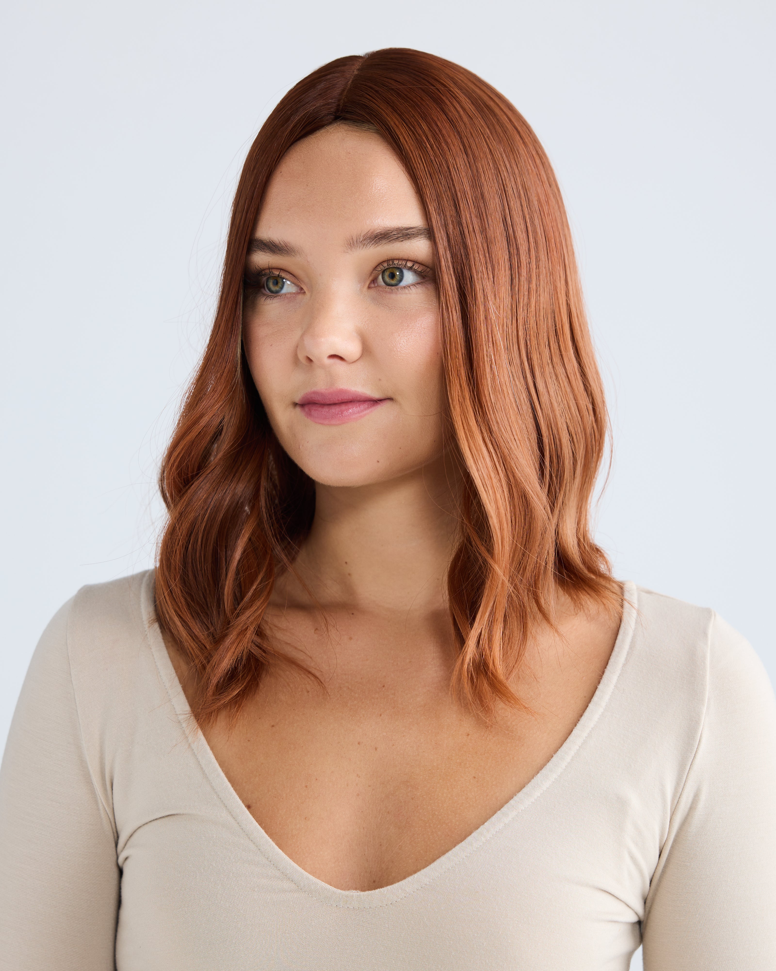Deep Copper // Silk Topper