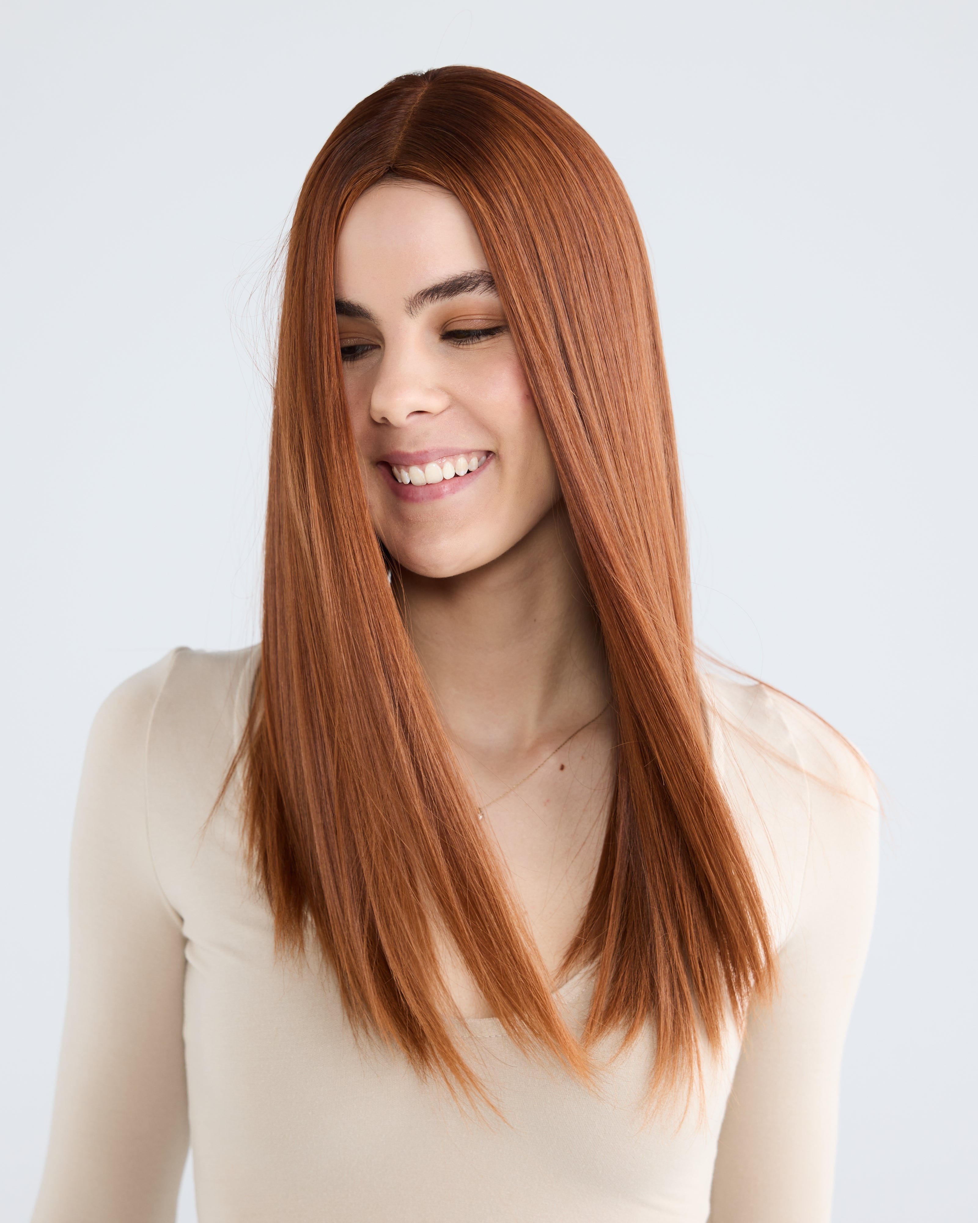 Deep Copper // Silk Topper