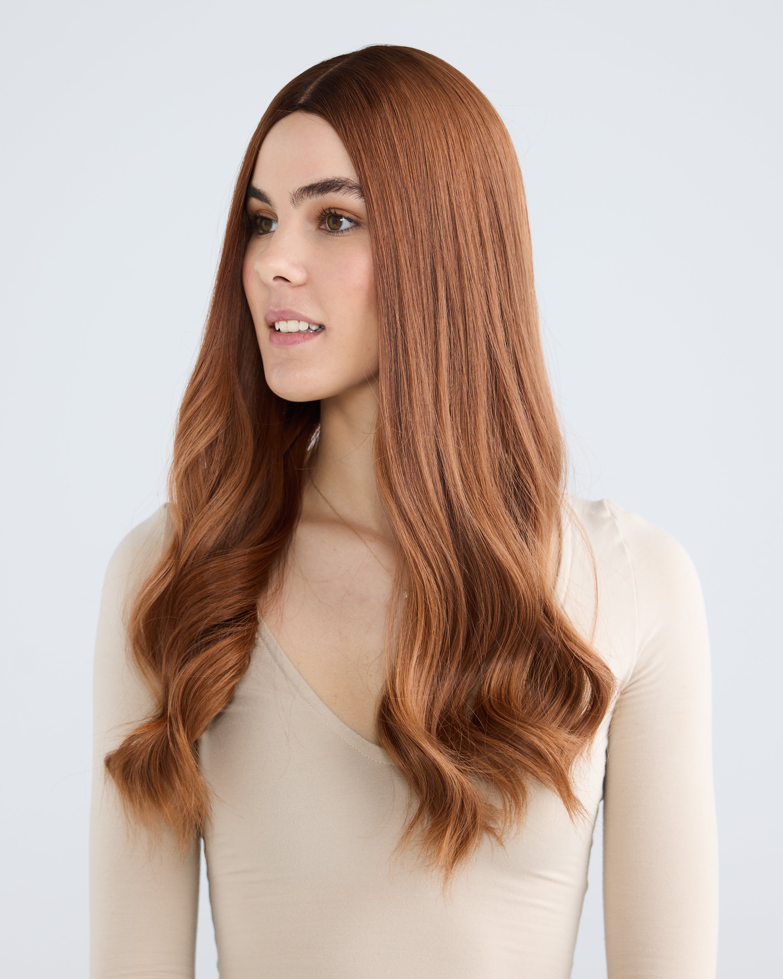 Deep Copper // Silk Topper