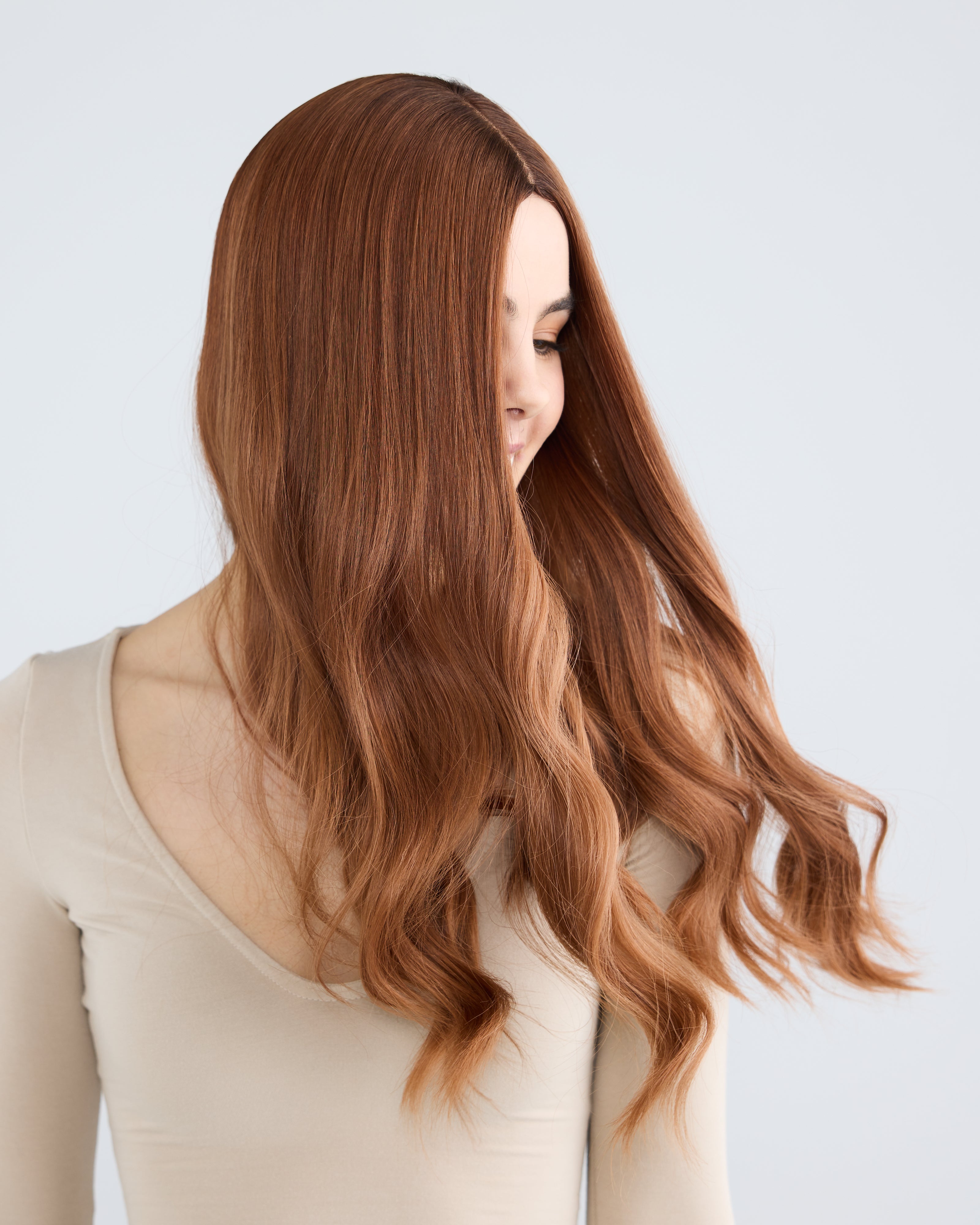 Deep Copper // Silk Topper