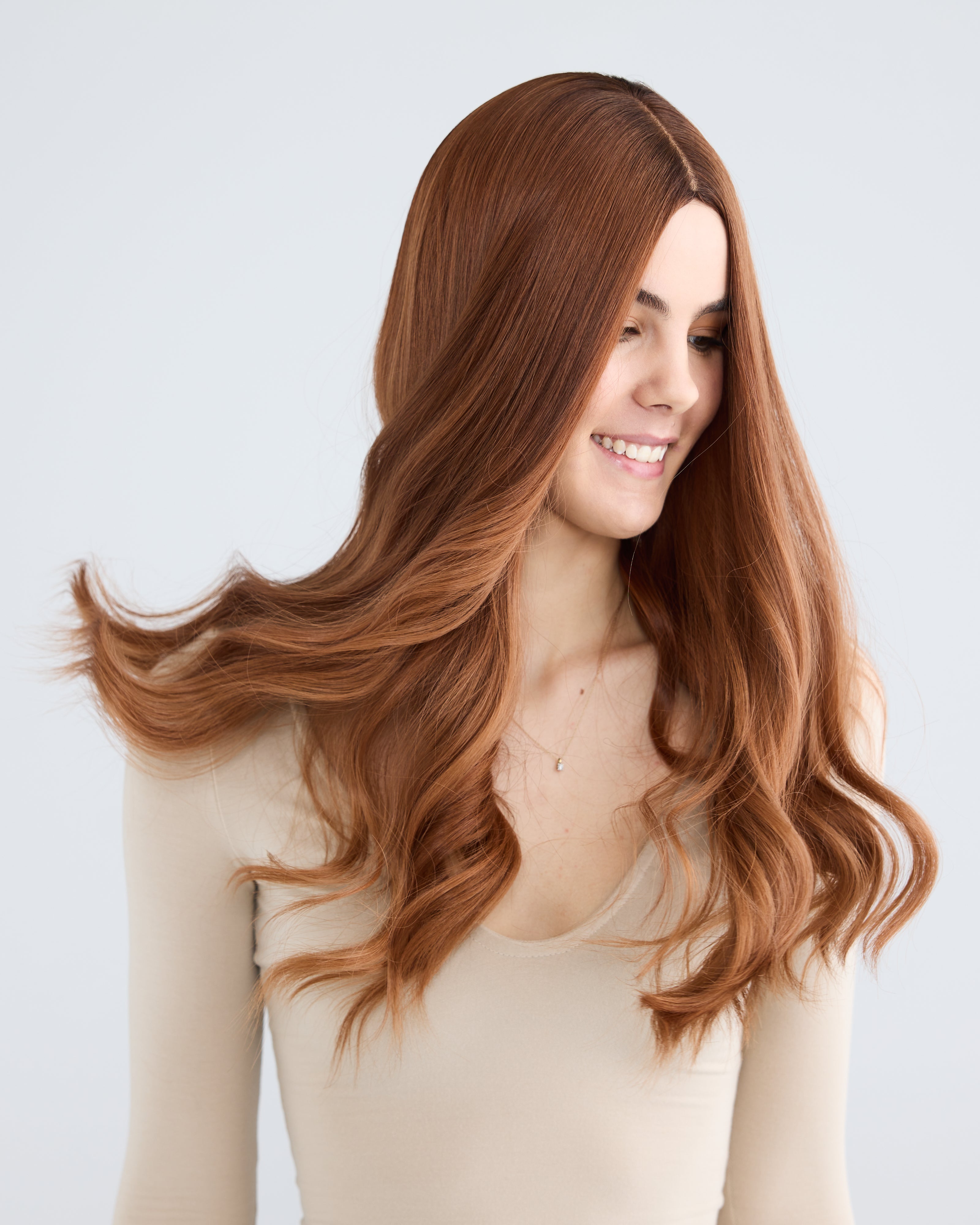 Deep Copper // Silk Topper