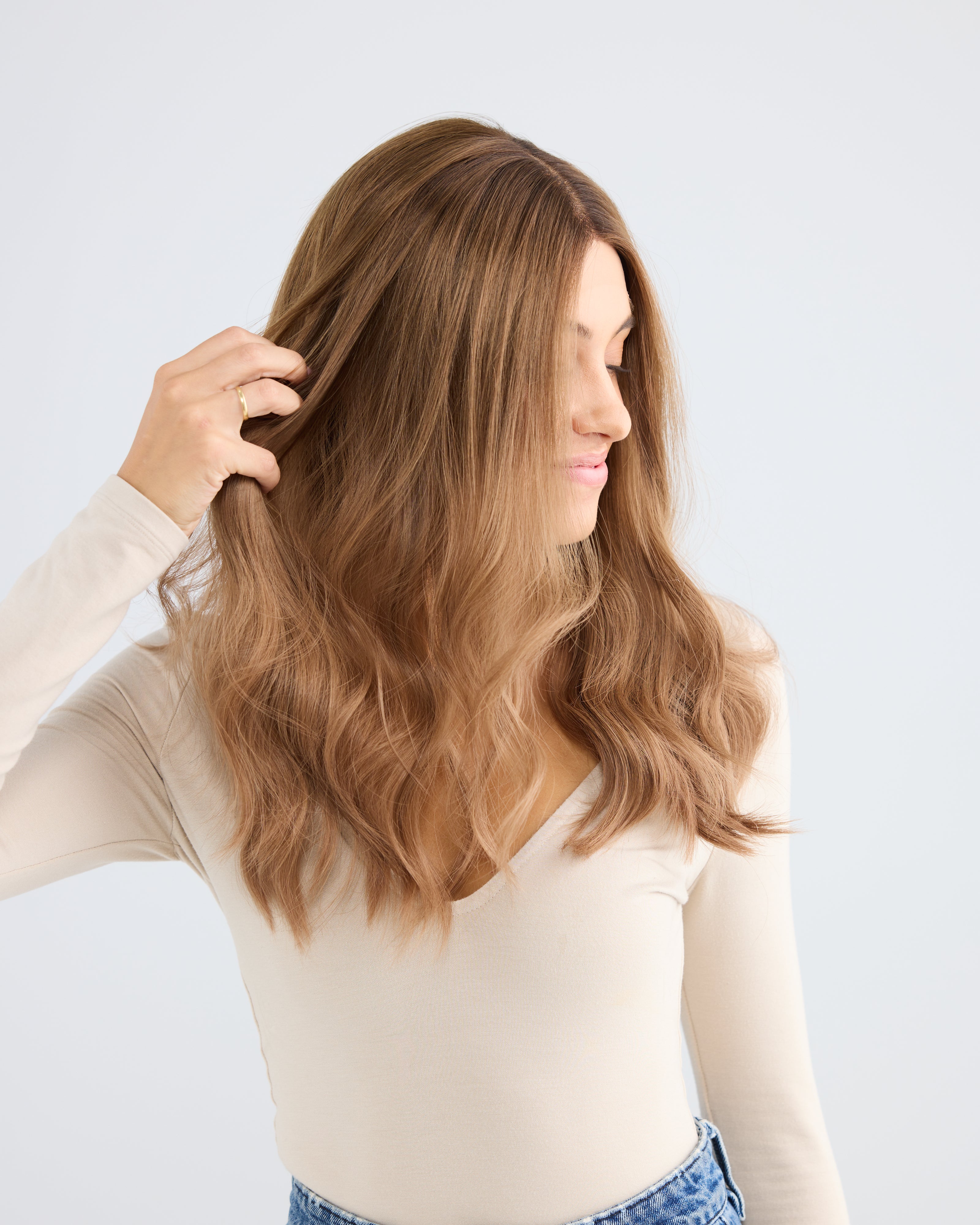 Cinnamon Brunette // The Lusta Lace Wig