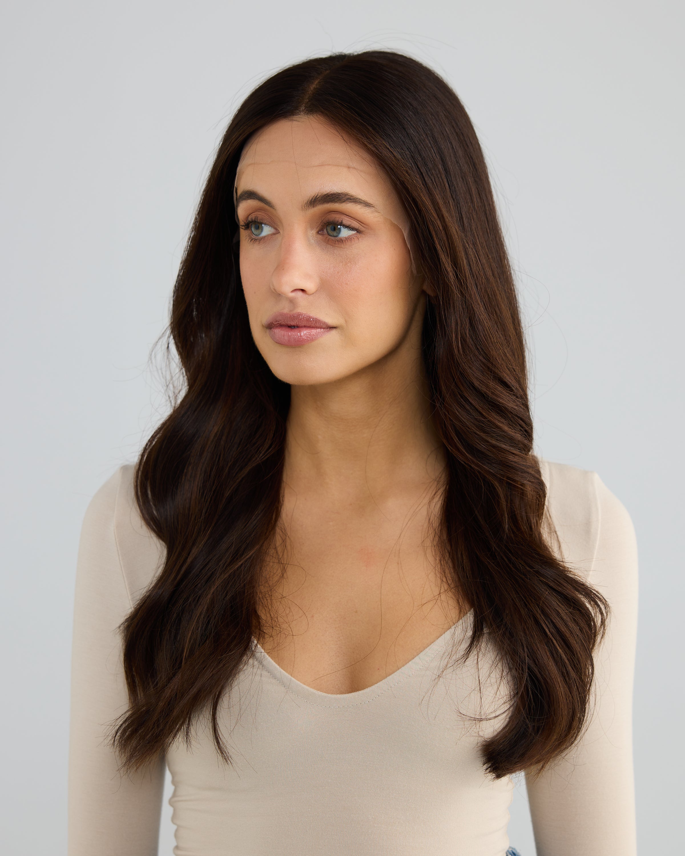 Dark Merlot - Small / 24 inch // Exclusive Lace Wig