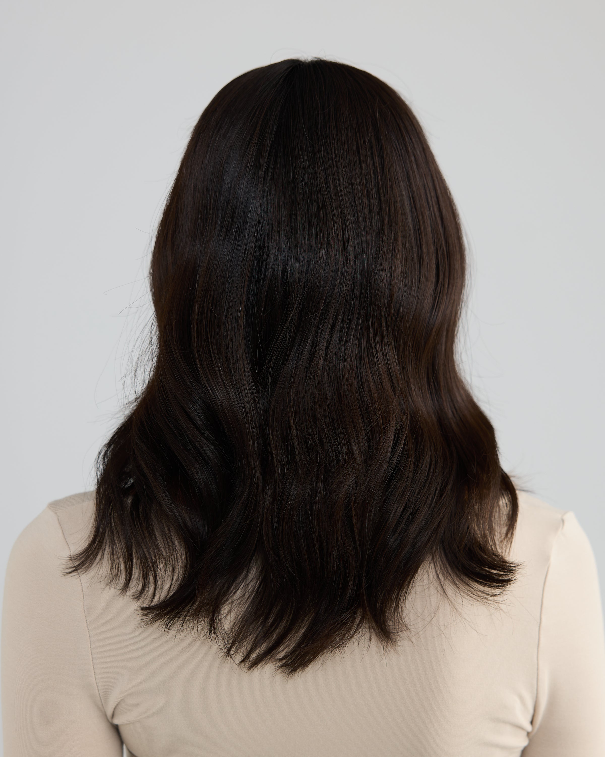Double Espresso - Medium / 16 inch // Exclusive Lace Wig