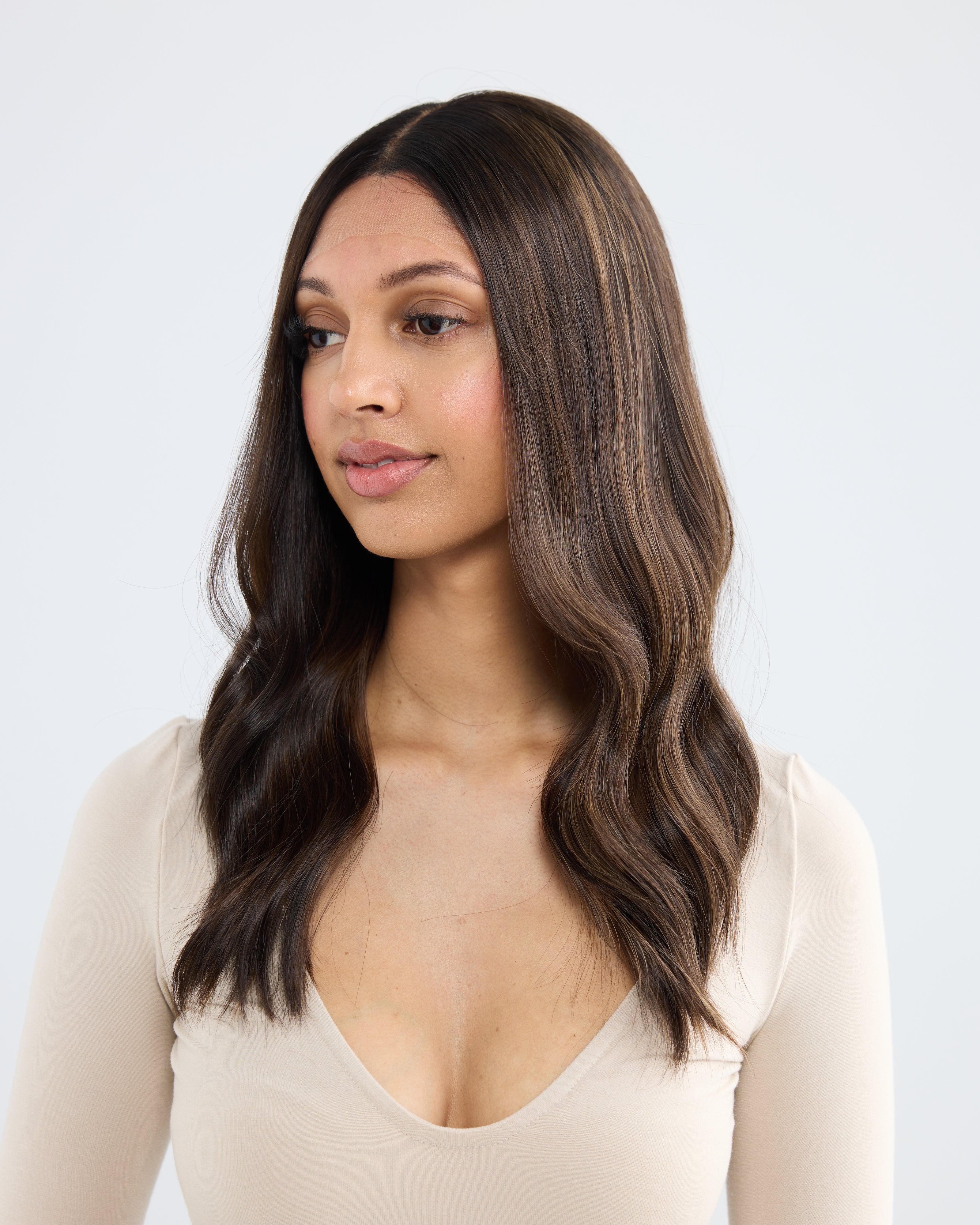 Espresso Brunette // The Lusta Lace Wig