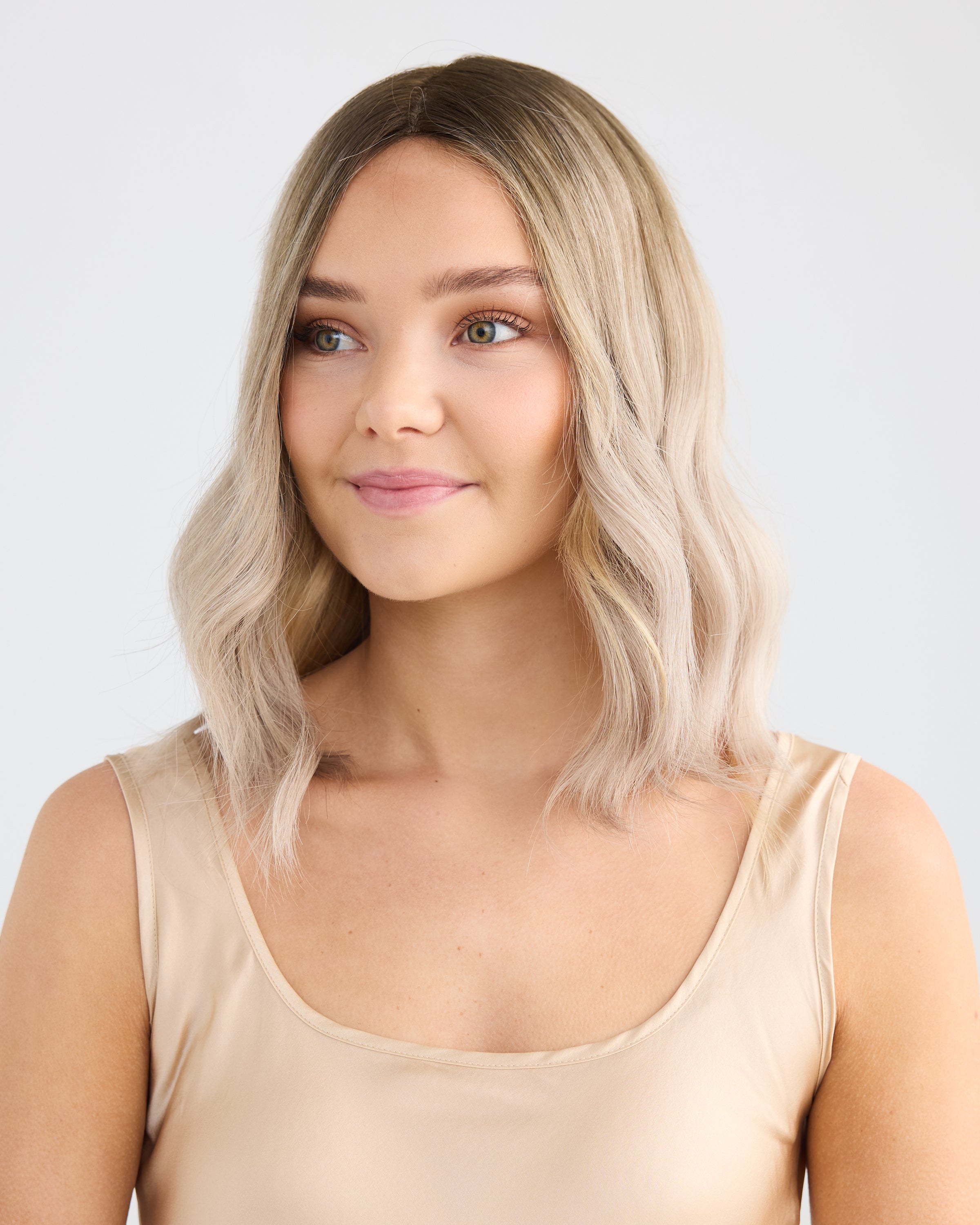 Frosted Blonde // Lusta Silk Topper