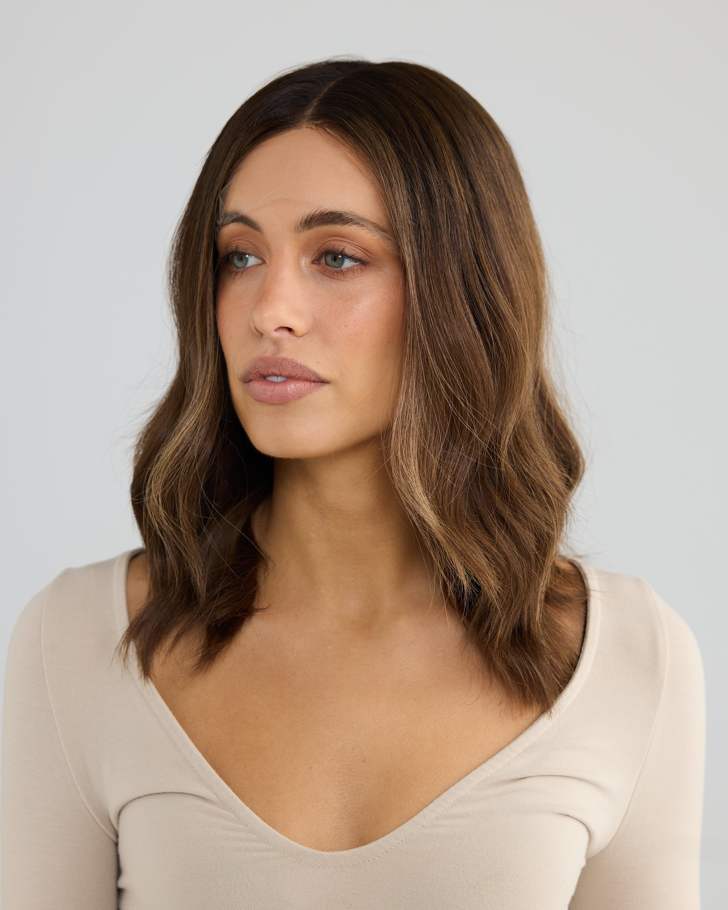 Golden Pecan - Small / 16 inch // Exclusive Lace Wig